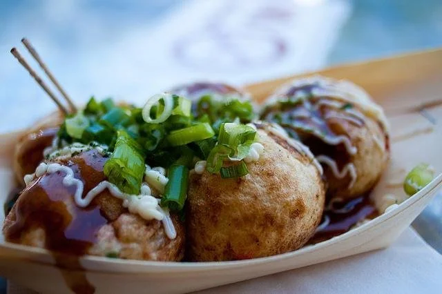 Plate of Takoyaki