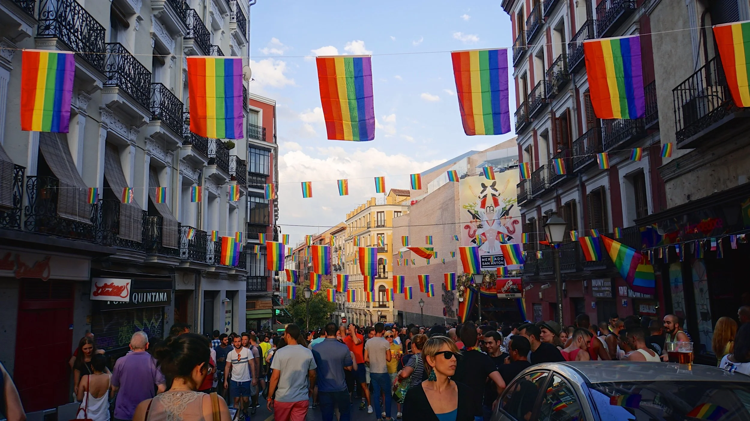 Madrid Pride in Chueca District