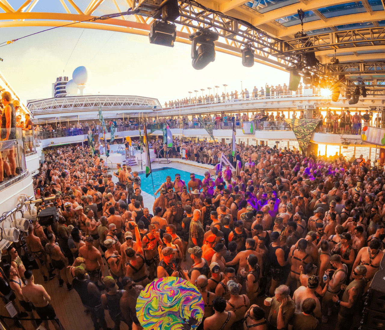 Biggest ship all-gay festival