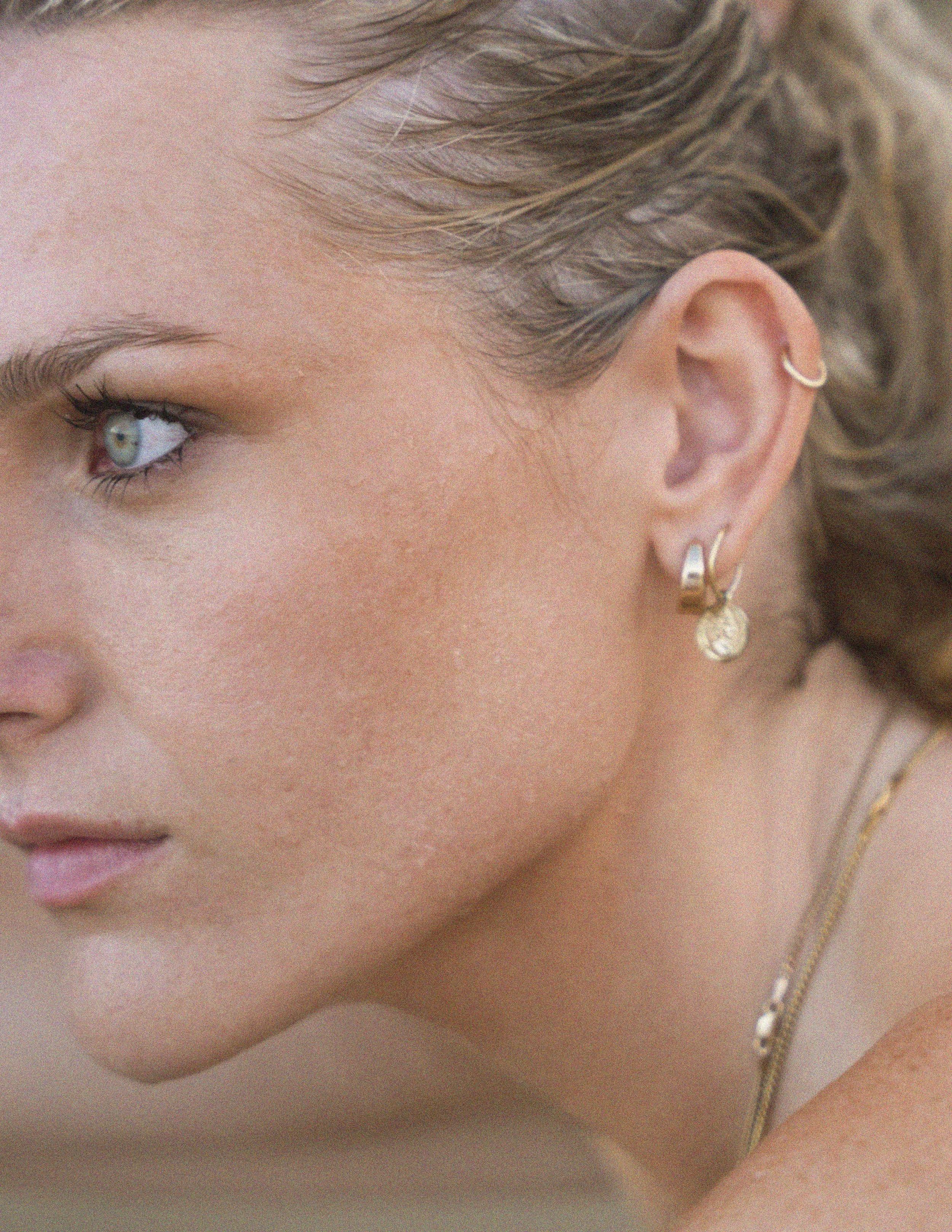 The Naranja heel. Orange vegan leather shoe with tortoise shell heel.