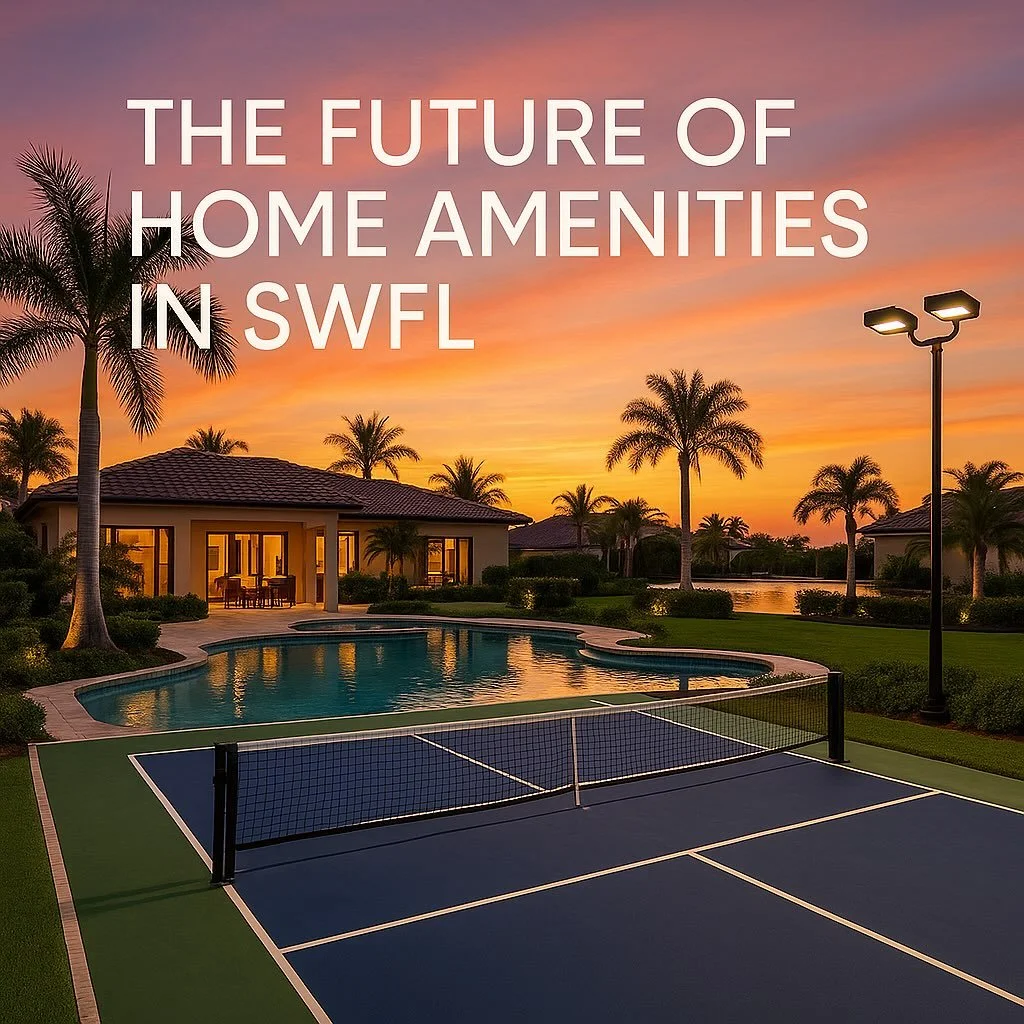 The Future of Home Amenities in SWFL

Luxury pools used to be the gold standard&hellip; now, it&rsquo;s pickleball courts. 🏓✨

Across Naples, Fort Myers, and Bonita, homeowners are transforming backyards into all-in-one lifestyle spaces with custom 