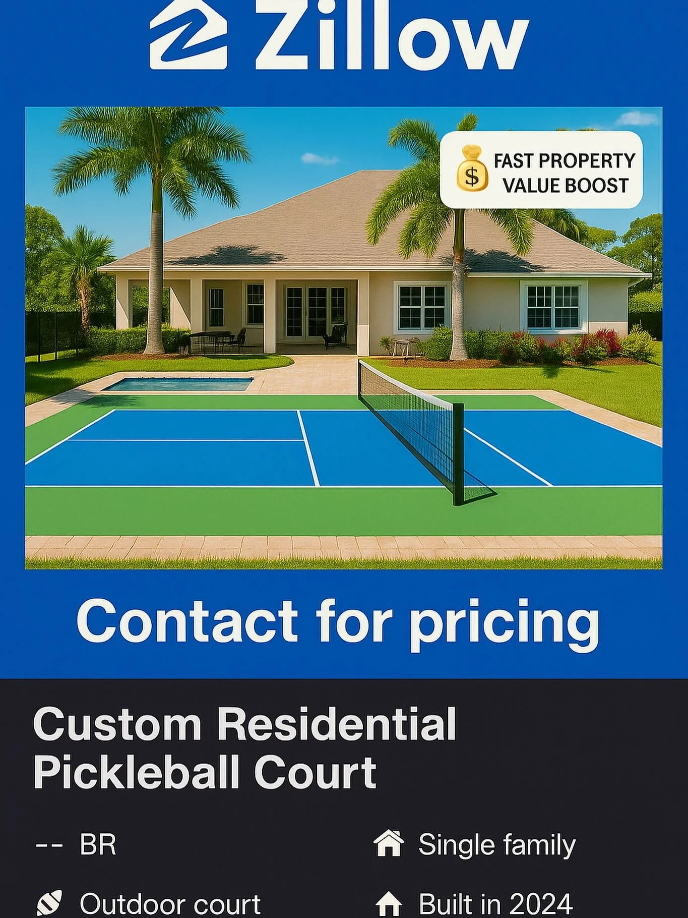 Forget 4 beds, 3 baths.

Here&rsquo;s what&rsquo;s actually making homes stand out in SWFL in 2025:

🏓 Custom pickleball courts
🌴 Lifestyle-focused backyard builds
📈 Instant equity + luxury bragging rights

This isn&rsquo;t just a court &mdash; it