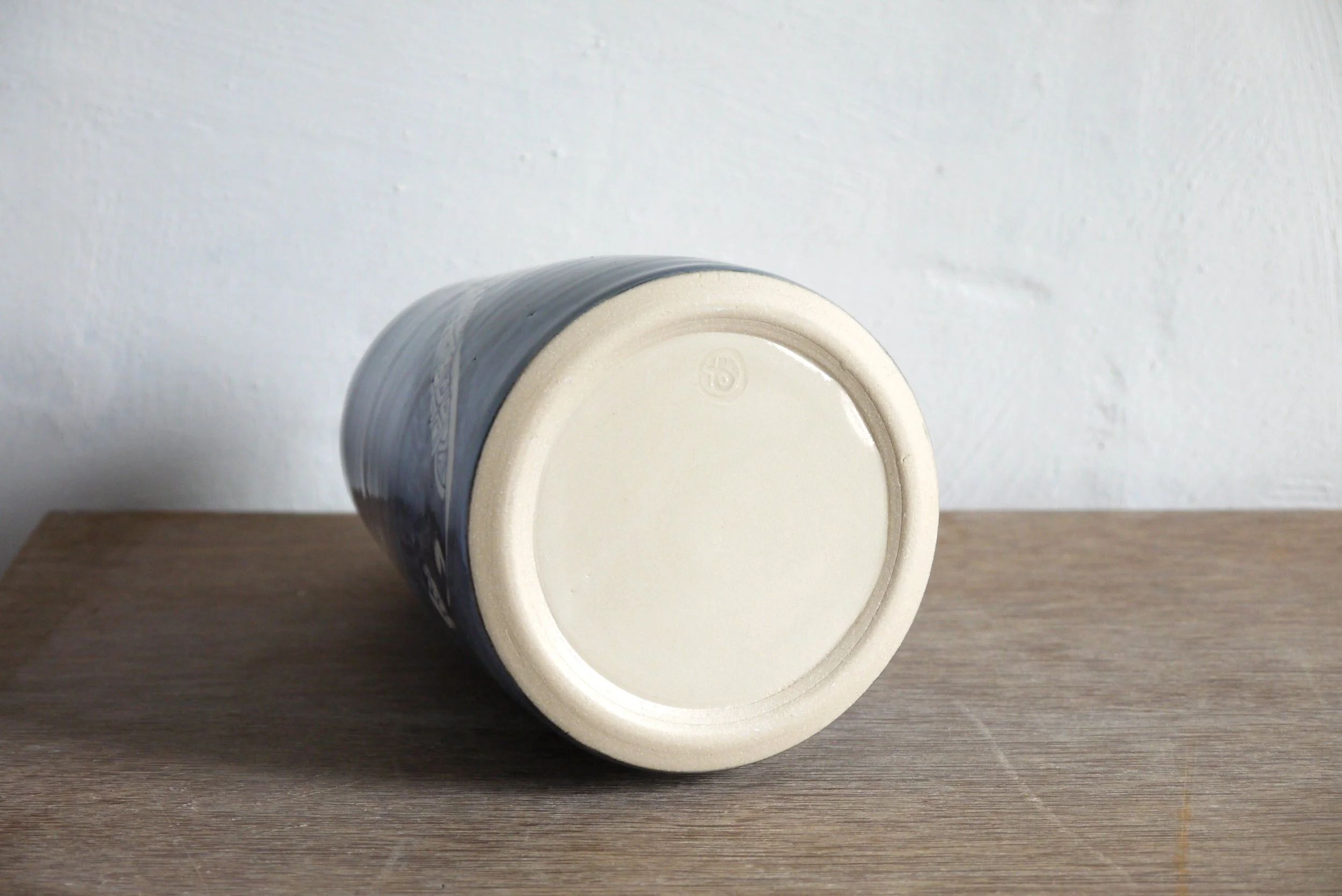 Bridget Timoney willow vegetable vase courgettes e.JPG