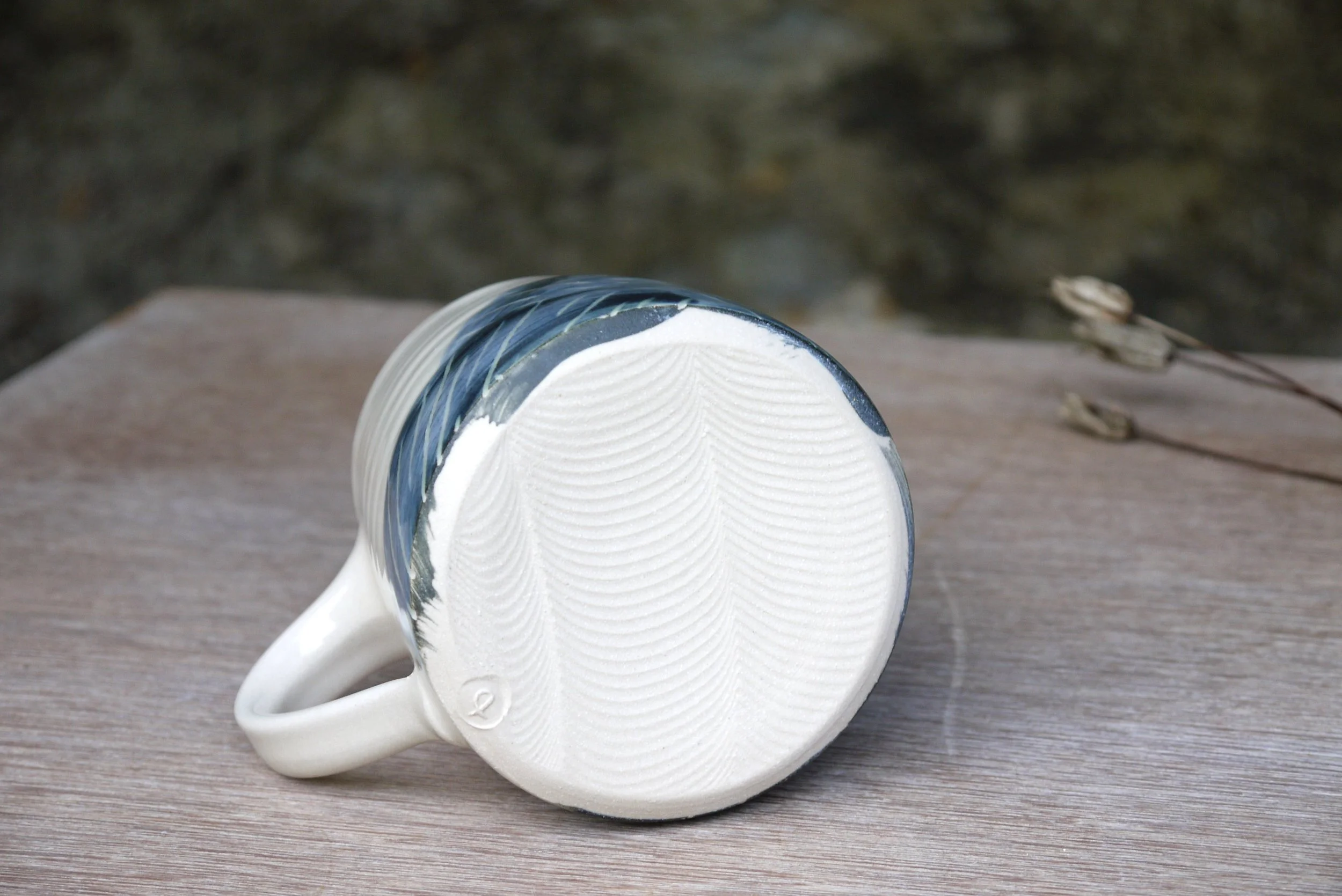 Bridget Timoney handmade pottery tea mug.JPG