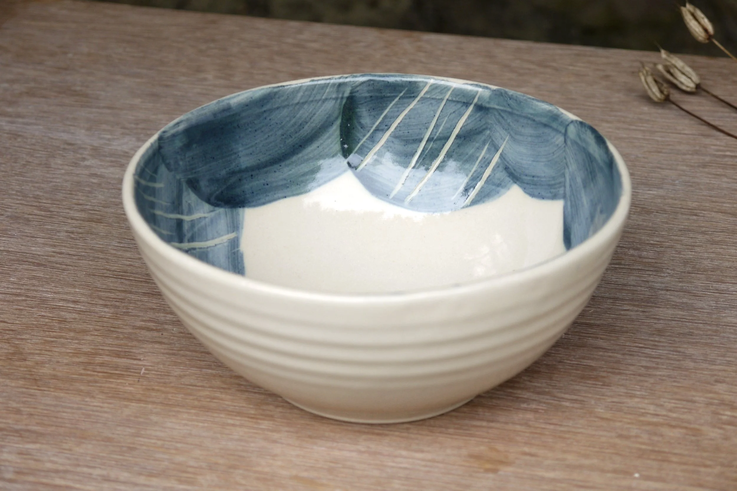 Bridget Timoney handmade stoneware small salad bowl 1a.JPG
