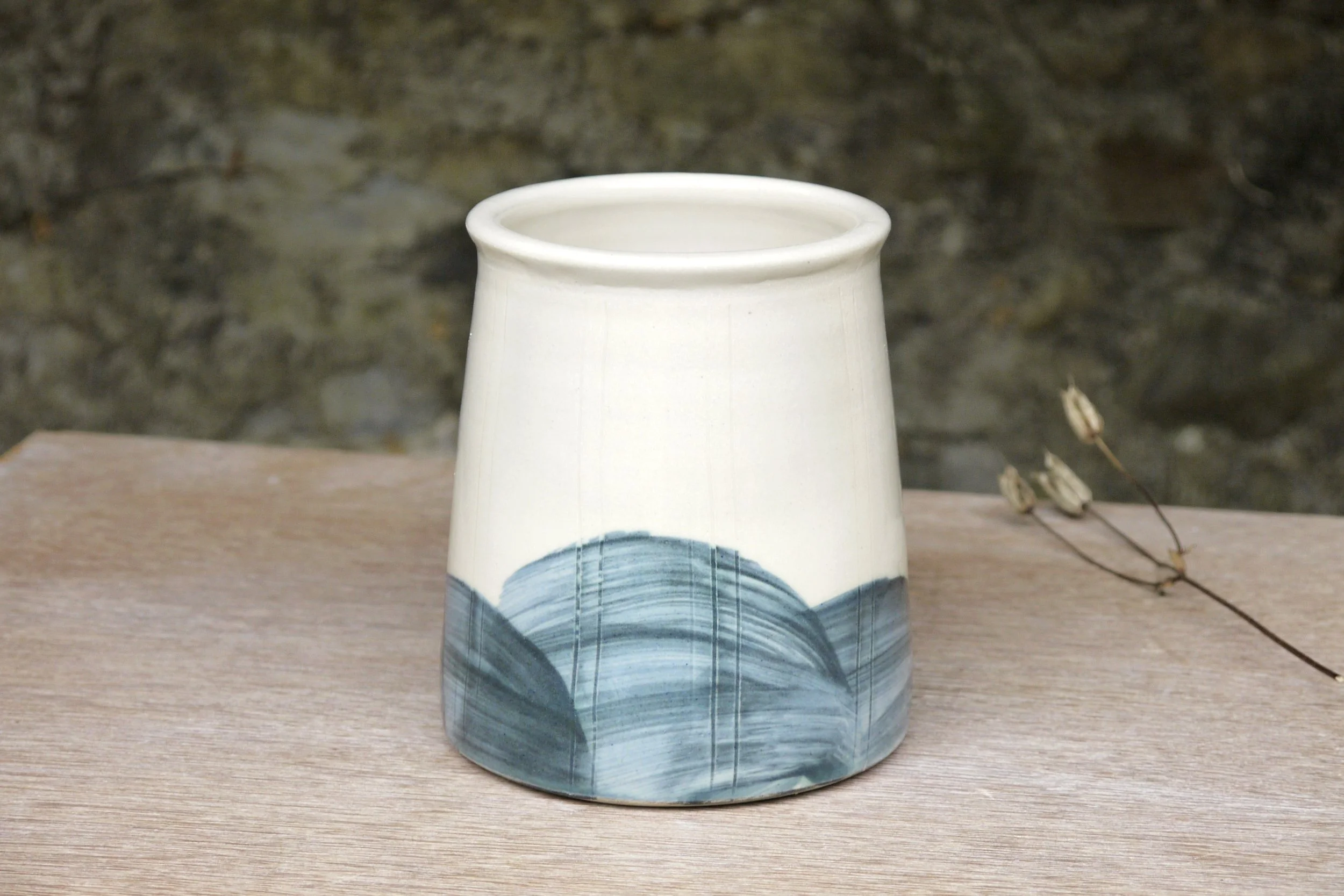 Bridget Timoney handmade ceramic utensils jar 2c.JPG