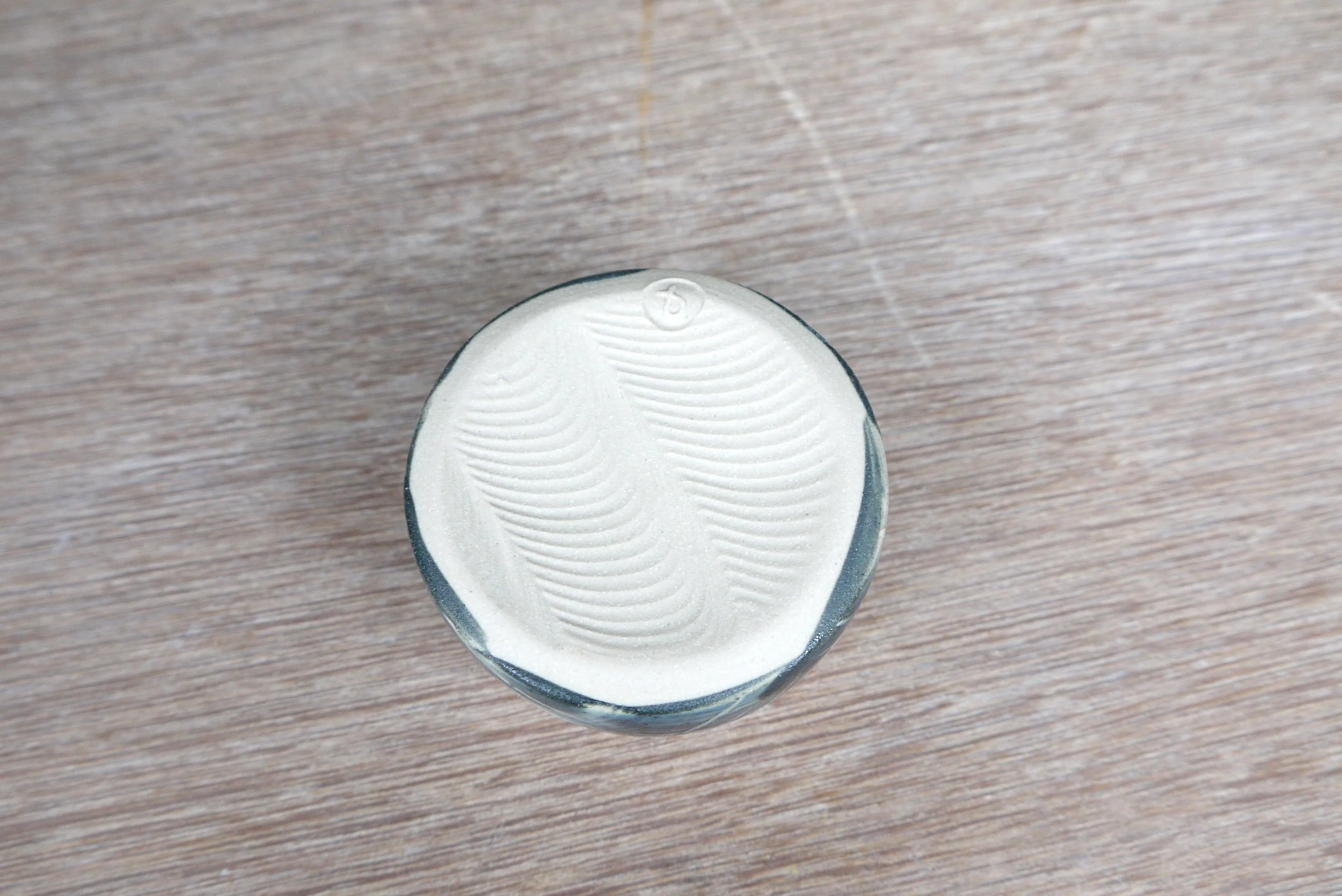 Bridget Timoney handmade stoneware fields egg cup.JPG