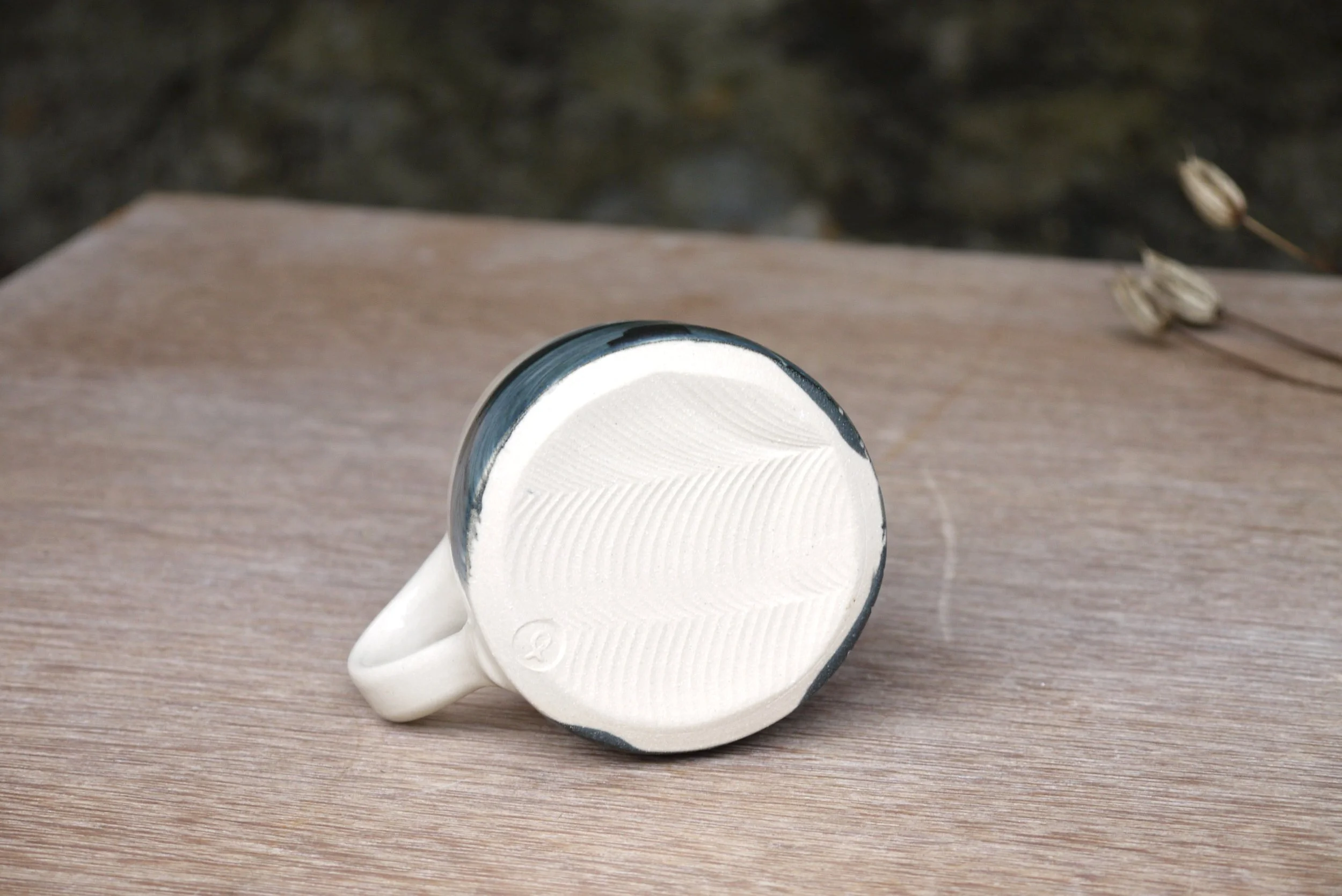 Bridget Timoney handmade pottery espresso mug.JPG