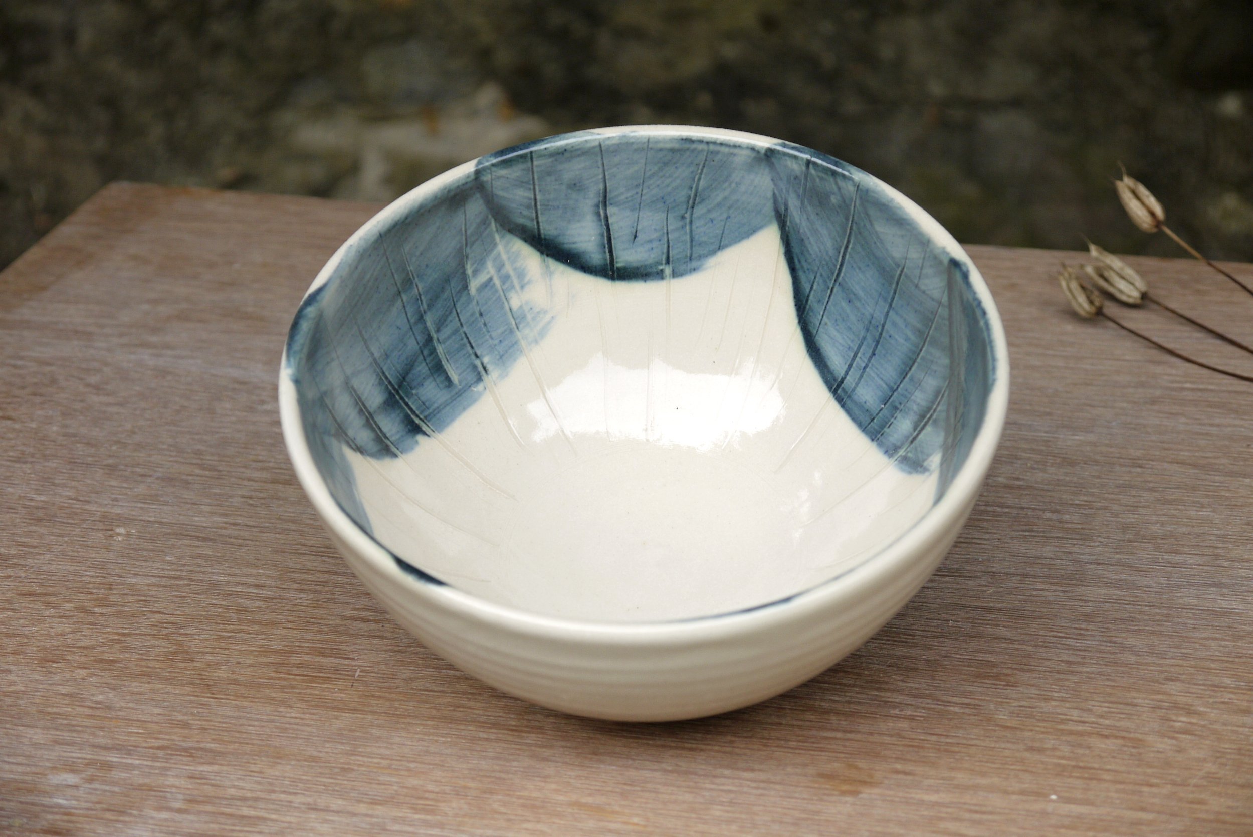 Bridget Timoney handmade stoneware small salad bowl 2e.JPG
