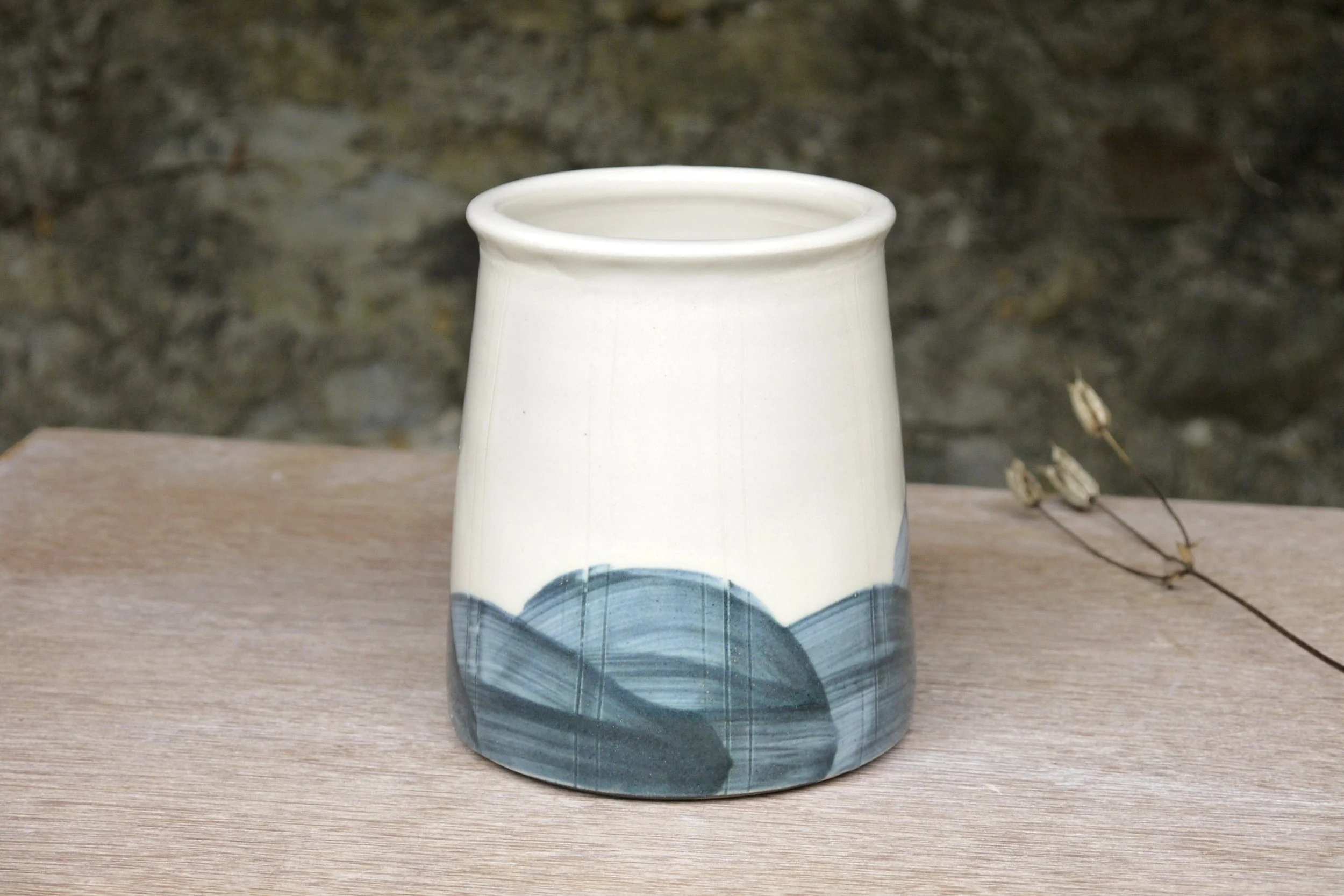 Bridget Timoney handmade ceramic utensils jar 2b.JPG