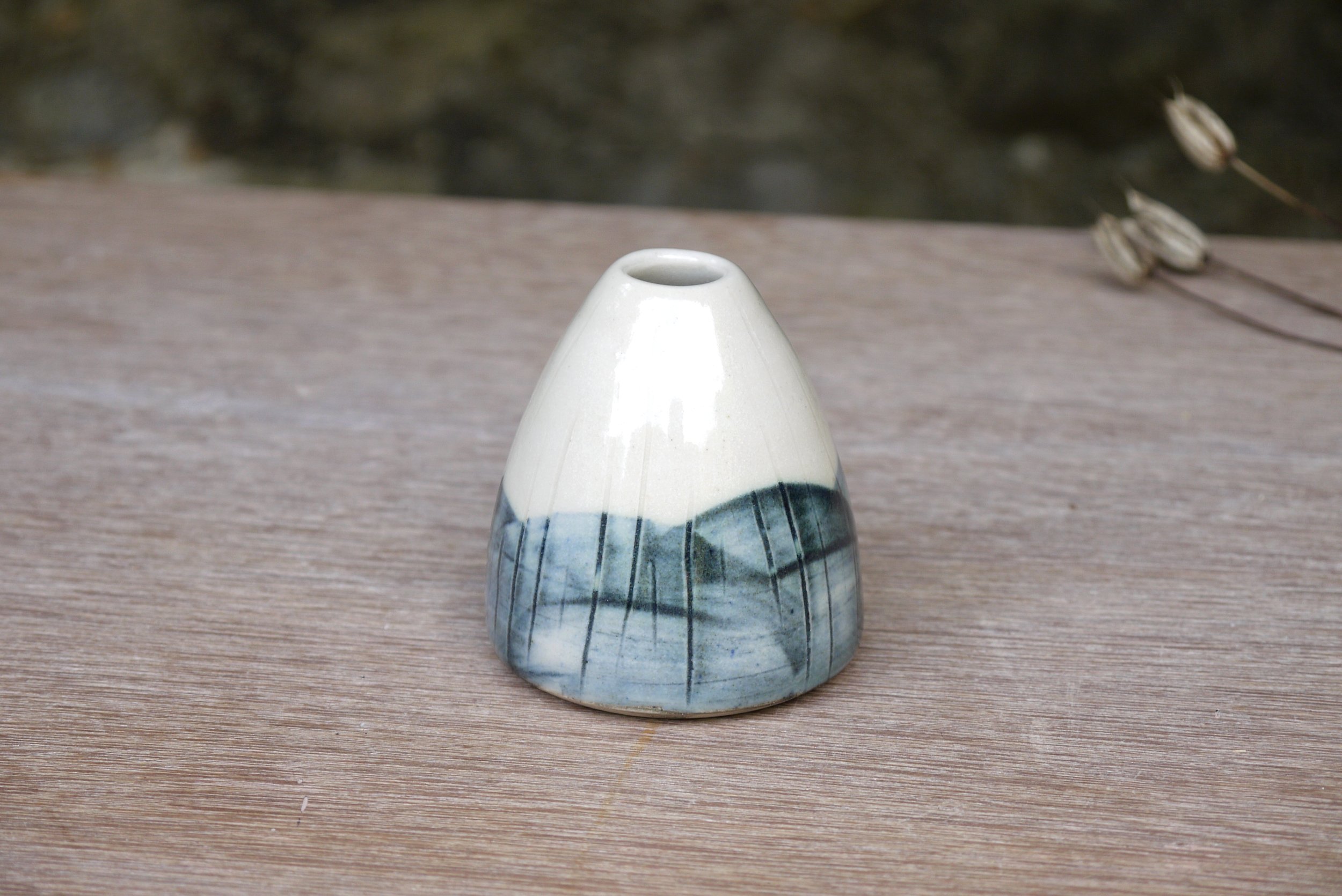 Bridget Timoney handmade ceramic posy vase 3b.JPG