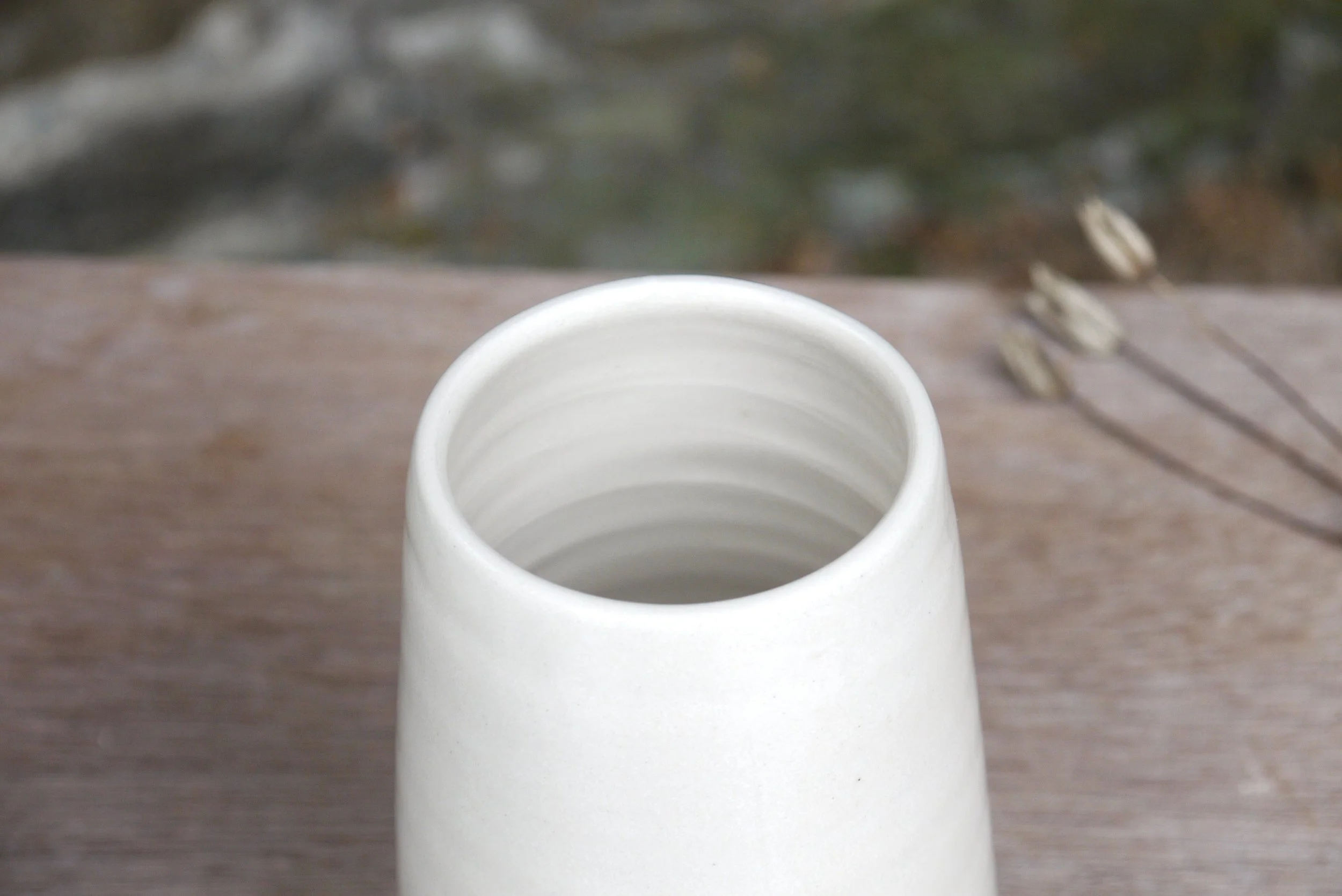 Bridget Timoney handmade pottery small vase.JPG