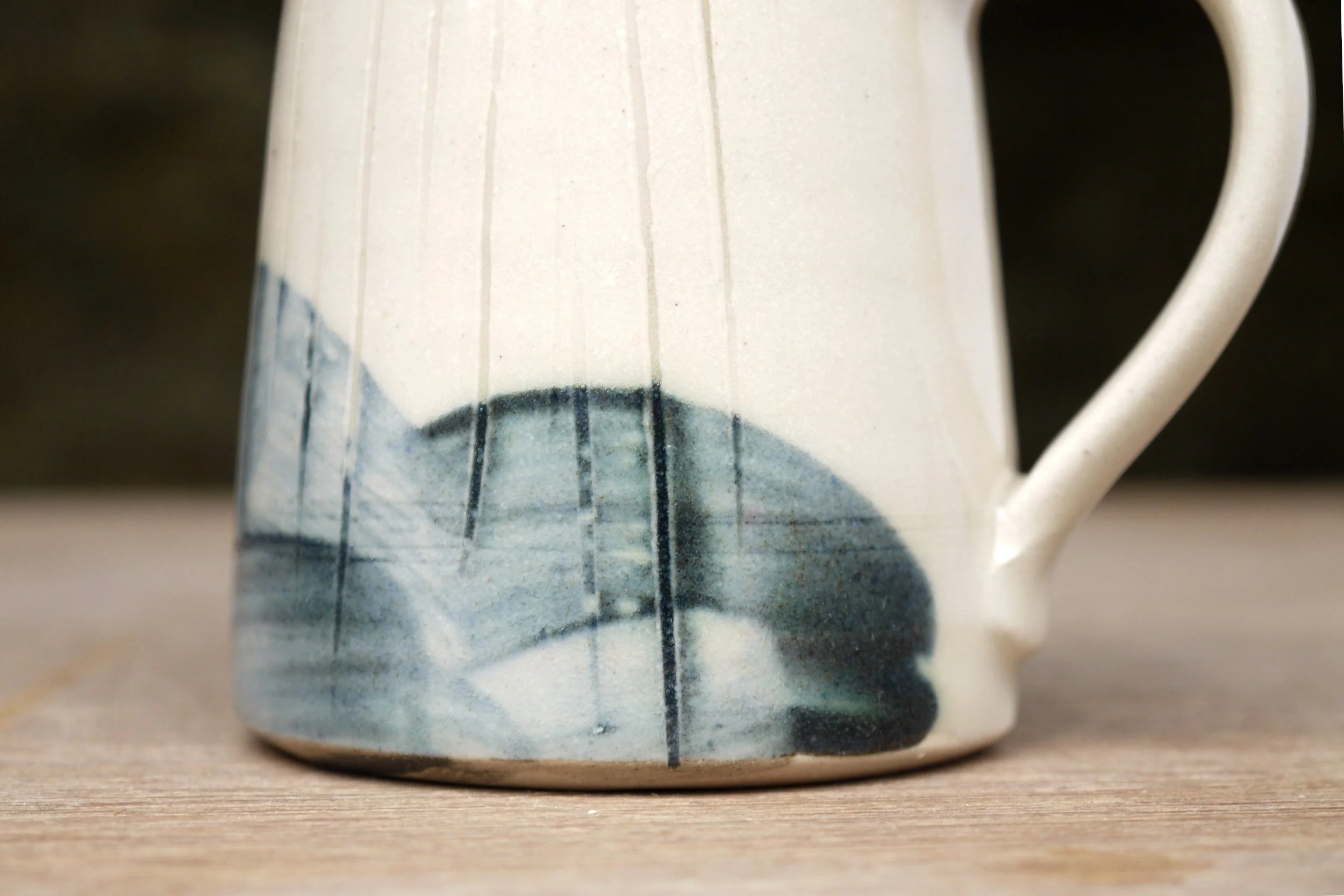 Bridget Timoney handade stoneware fields creamer jug 4f.JPG