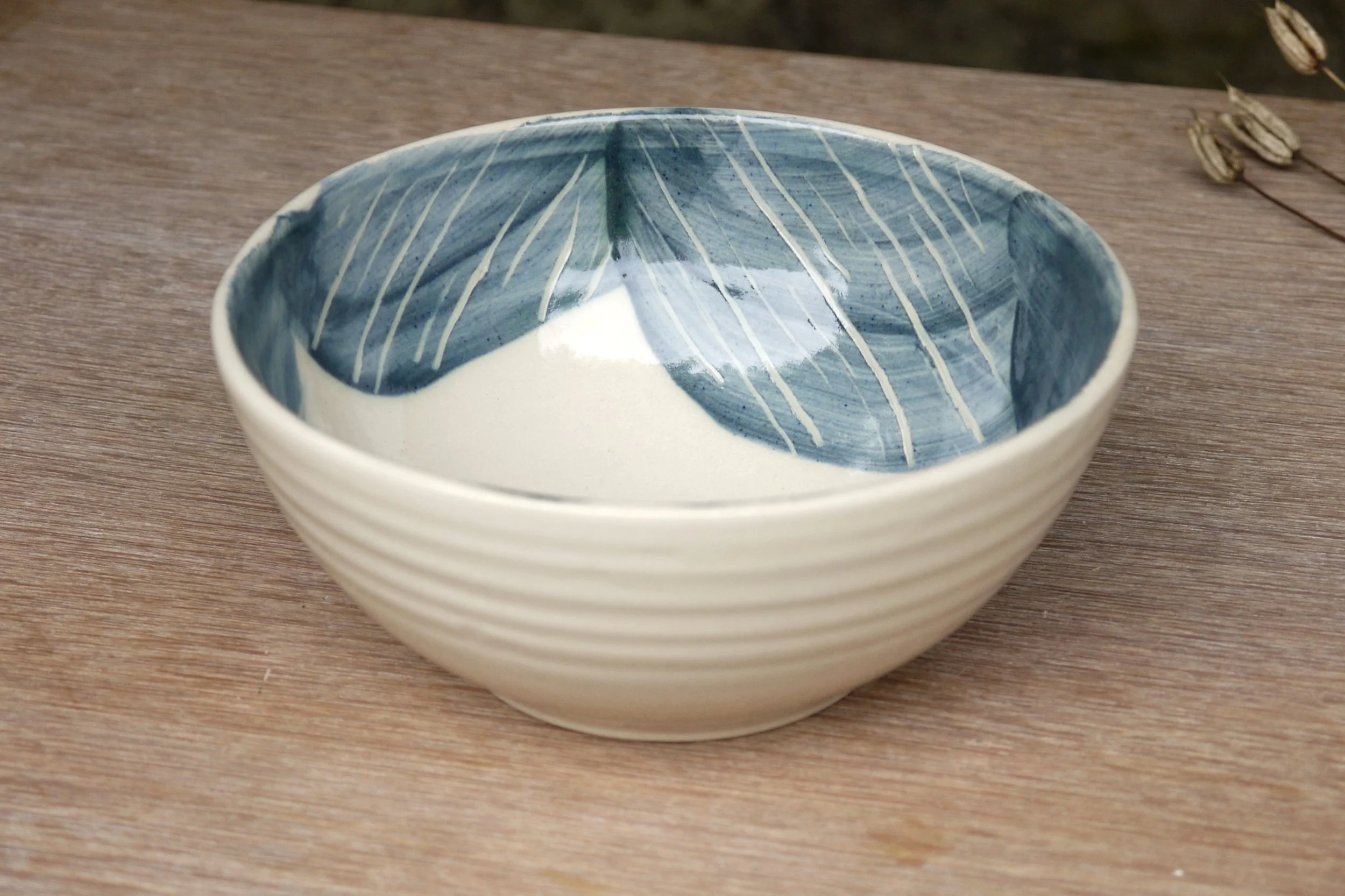 Bridget Timoney handmade stoneware small salad bowl 1c.JPG