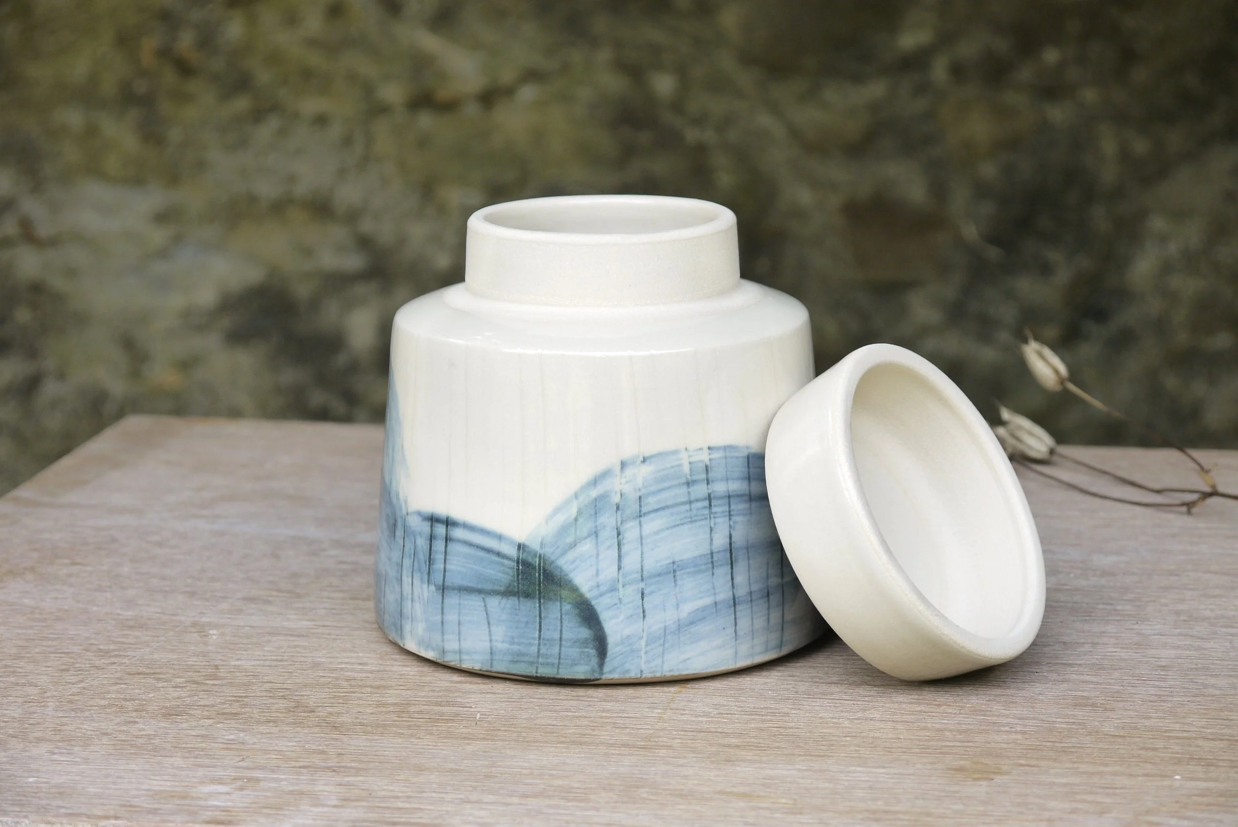 Bridget Timoney handmade ceramic tea caddy 2d.JPG