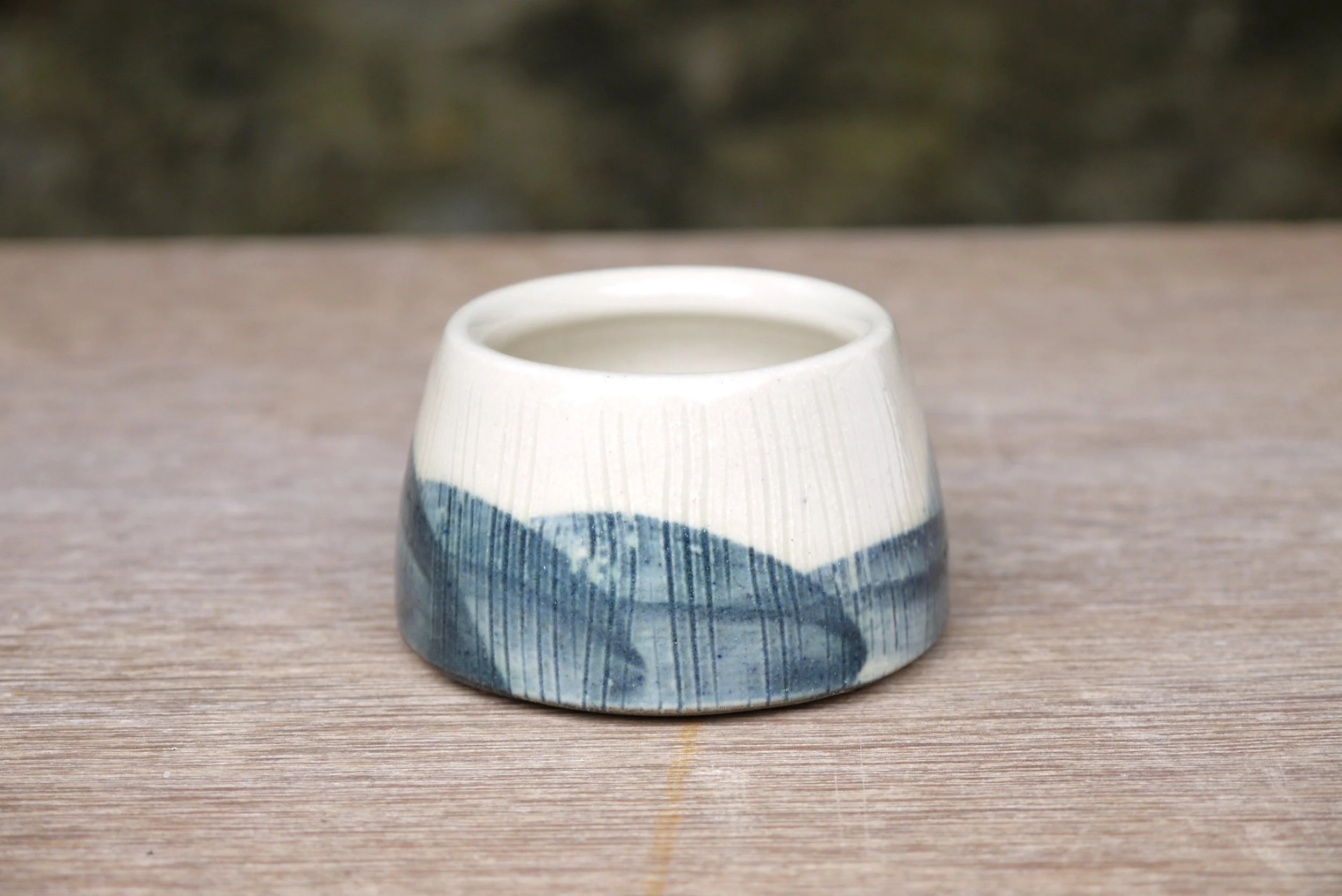 Bridget Timoney handmade stoneware fields egg cup 1c.JPG