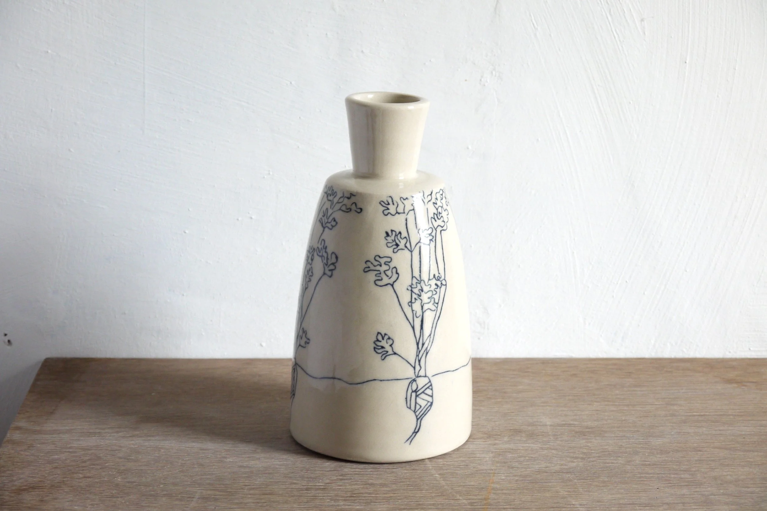 Bridget Timoney willow vegetable vase carrots b.JPG