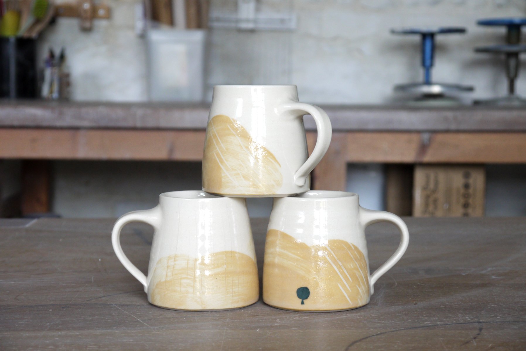 Bridget Timoney Fields yellow mugs.JPG