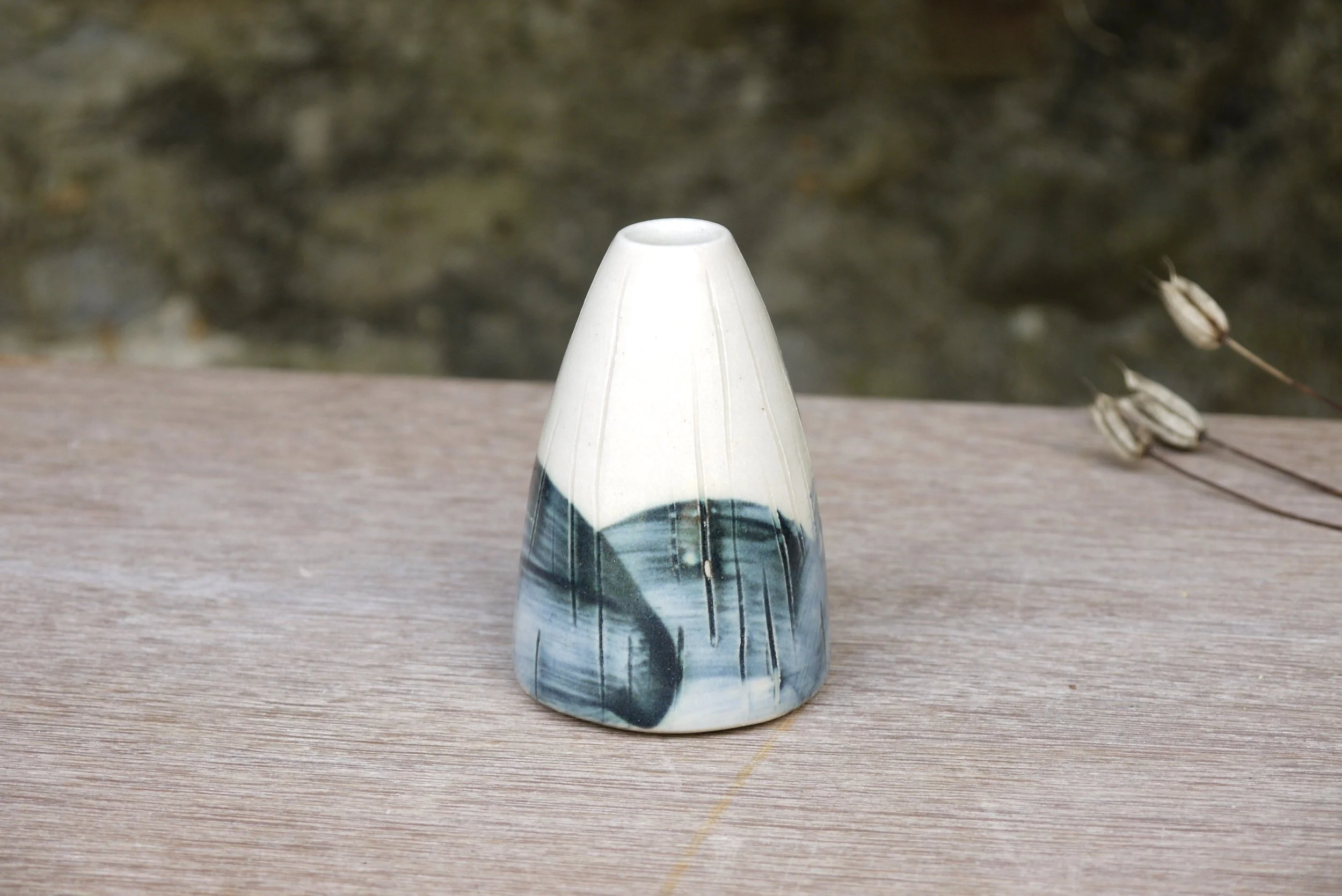 Bridget Timoney handmade ceramic posy vase 1b.JPG