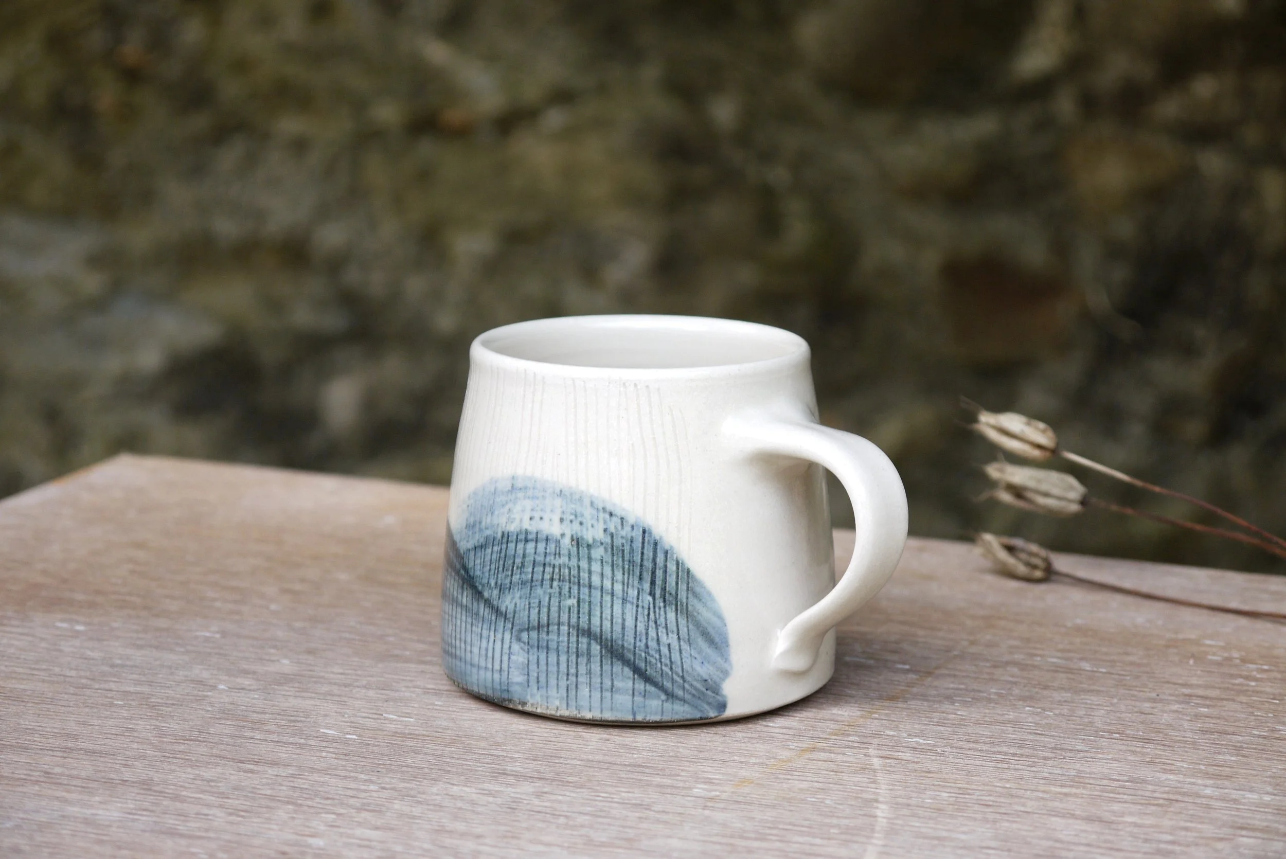 Bridget Timoney handmade pottery coffee mug 3a.JPG