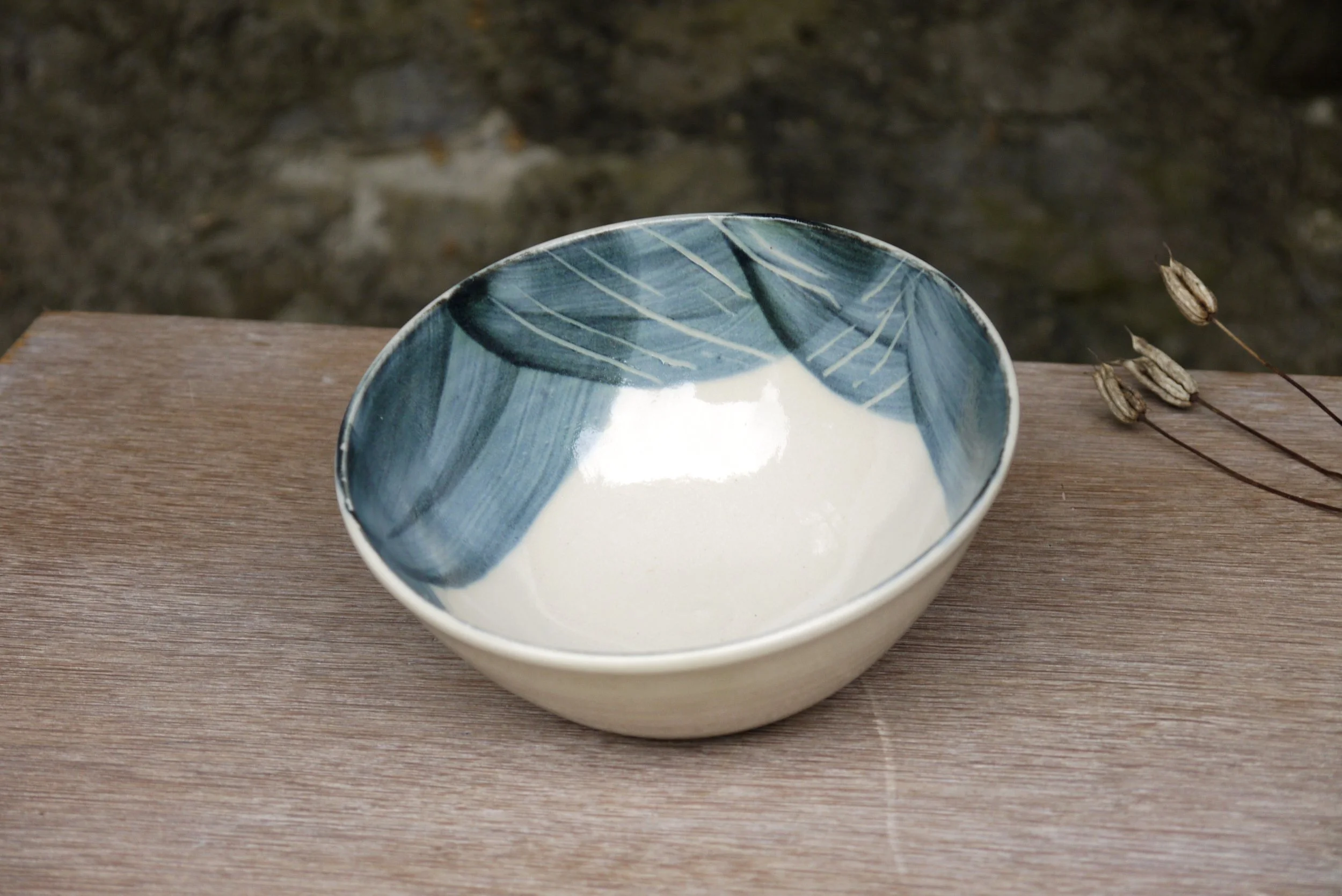 Bridget Timoney handmade stoneware breakfast bowl 4d.JPG