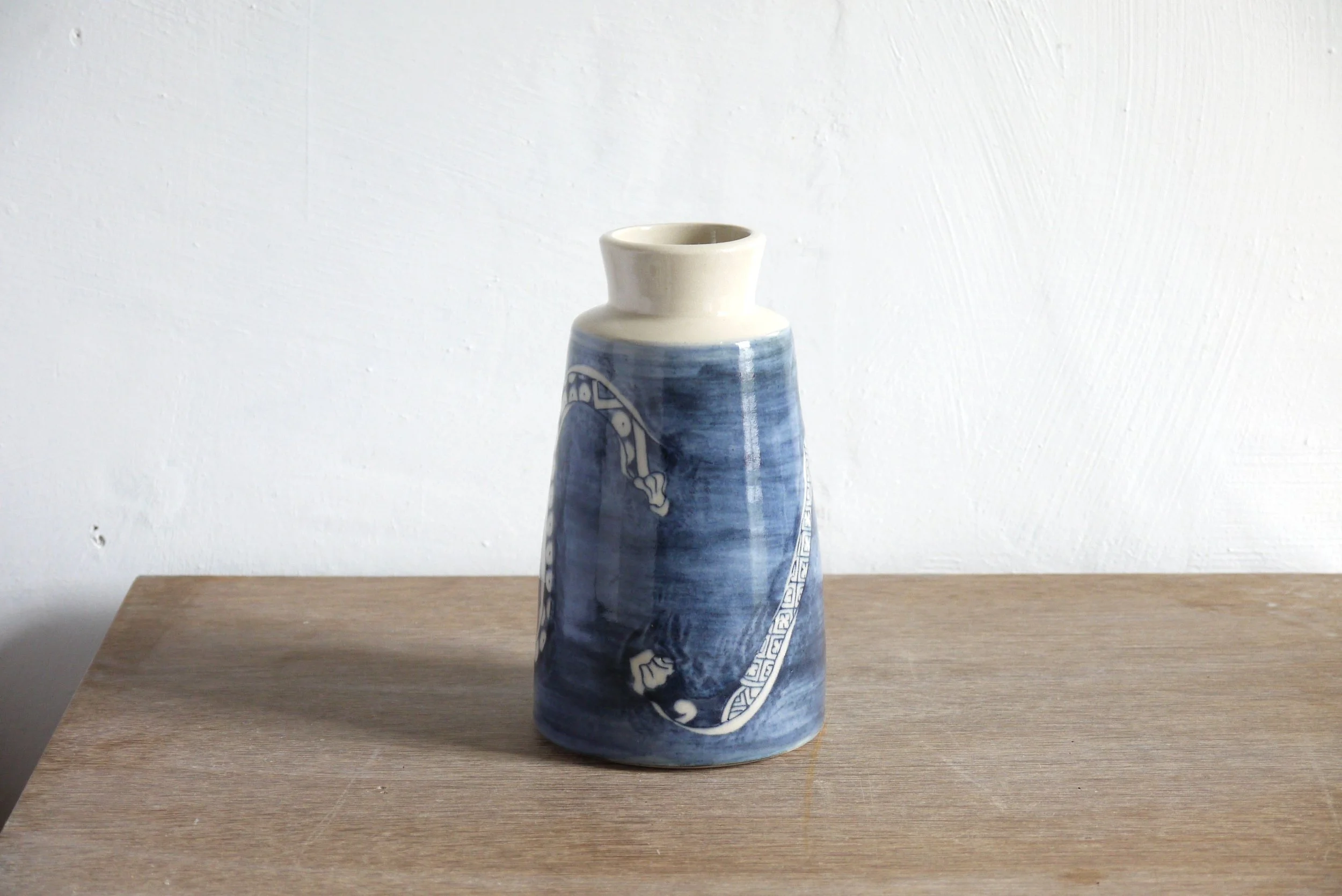 Bridget Timoney willow vegetable vase courgettes d.JPG