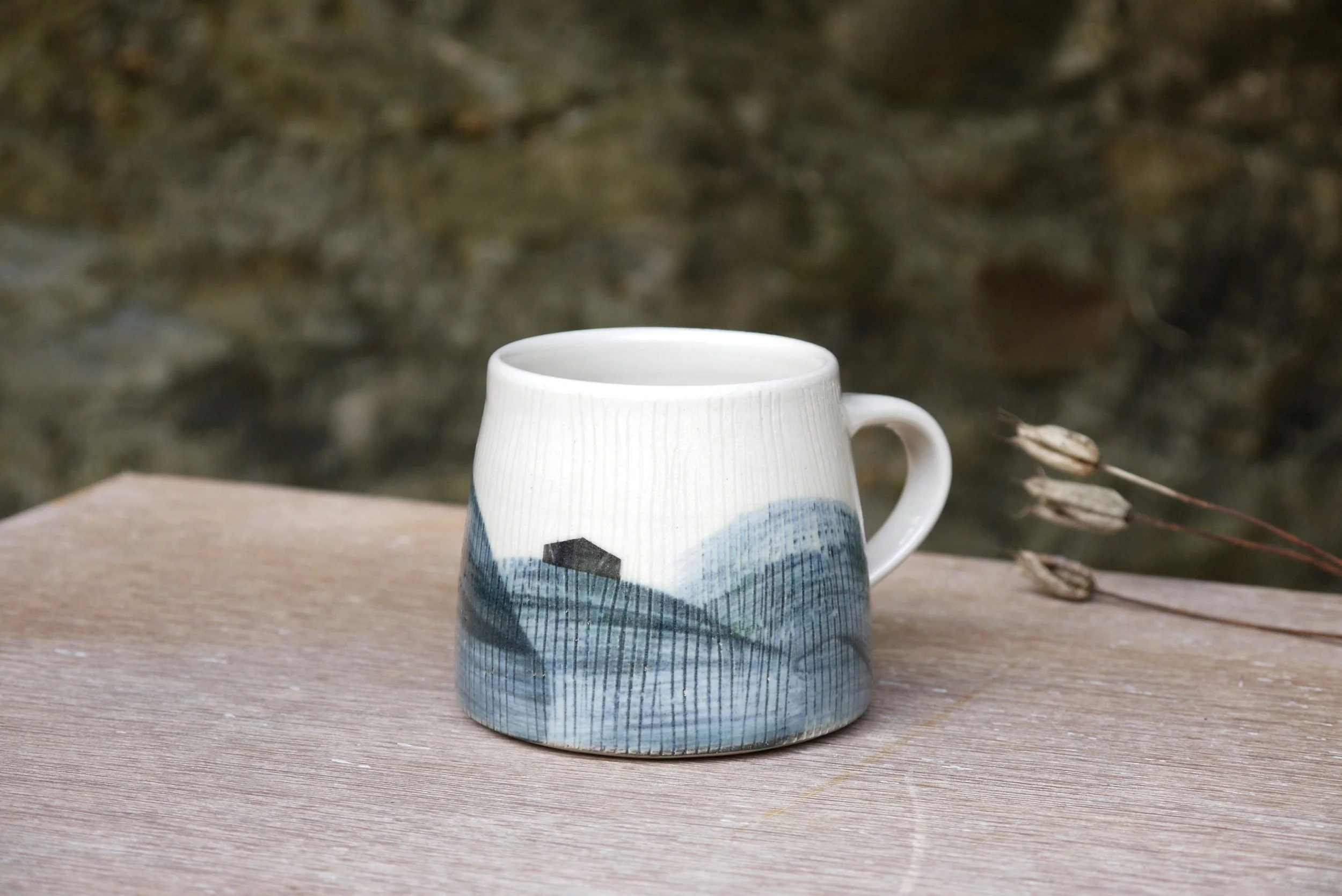 Bridget Timoney handmade pottery coffee mug 3b.JPG