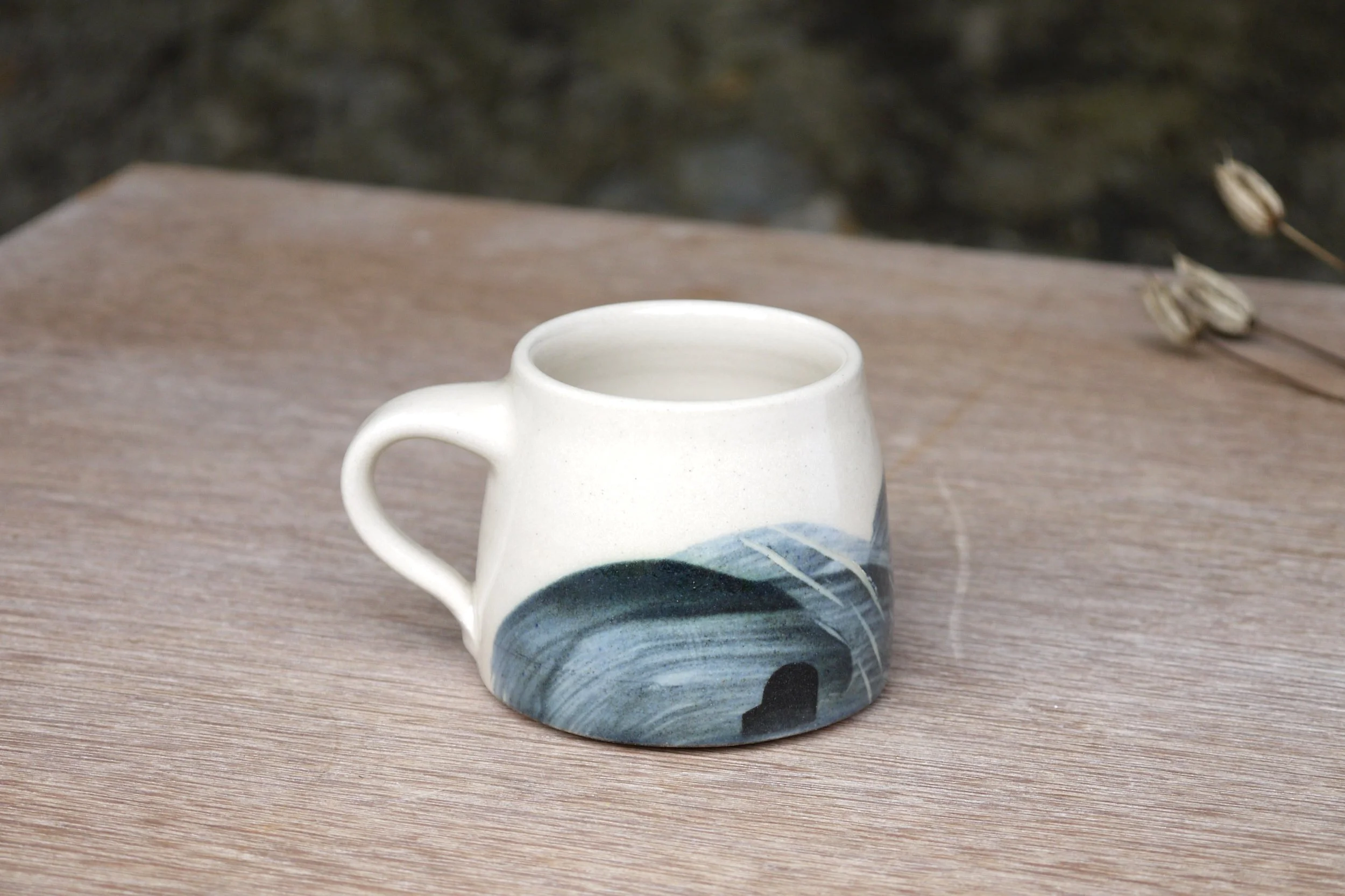 Bridget Timoney handmade pottery espresso mug 1c.JPG