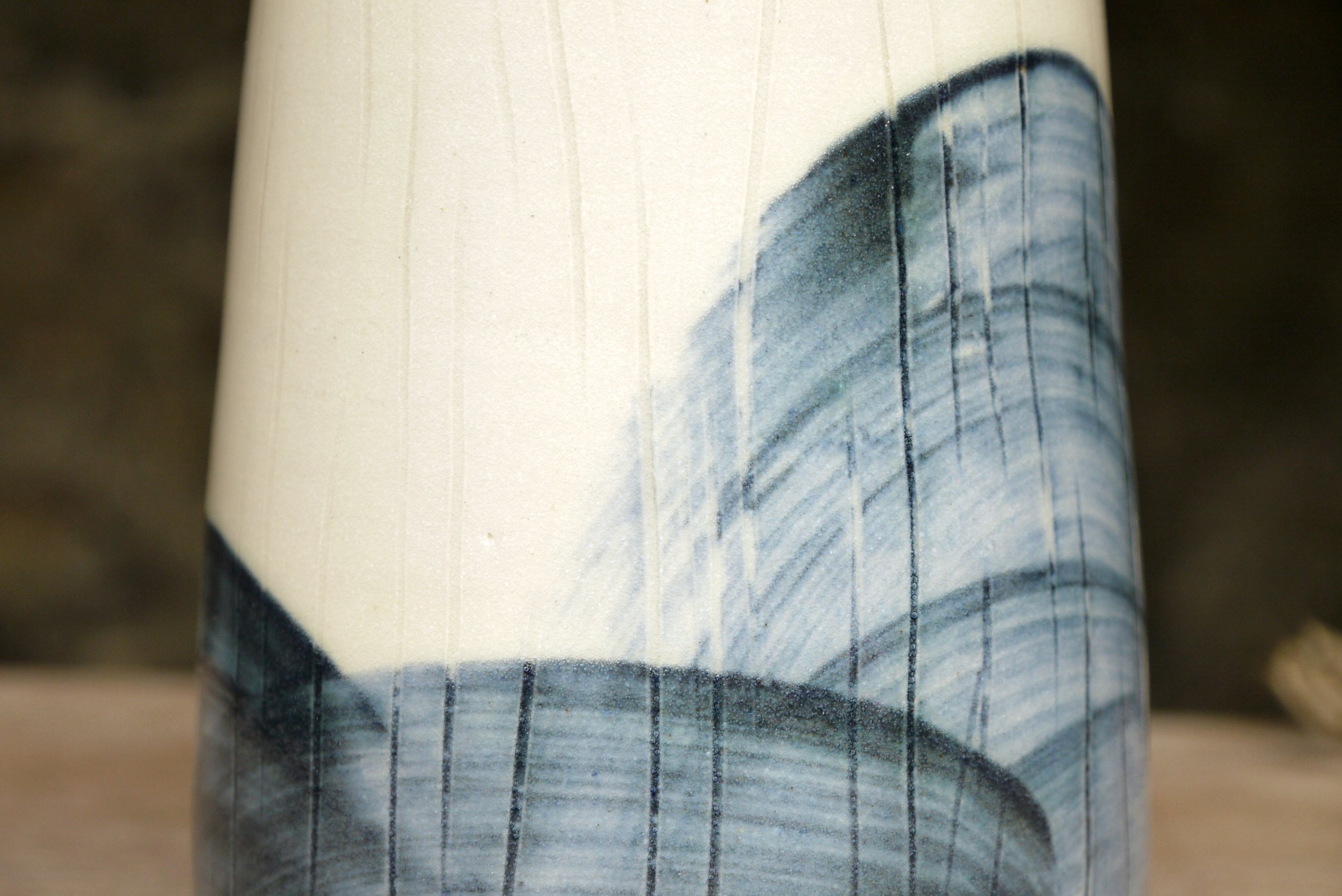 Bridget Timoney handmade pottery tall vase 2e.JPG