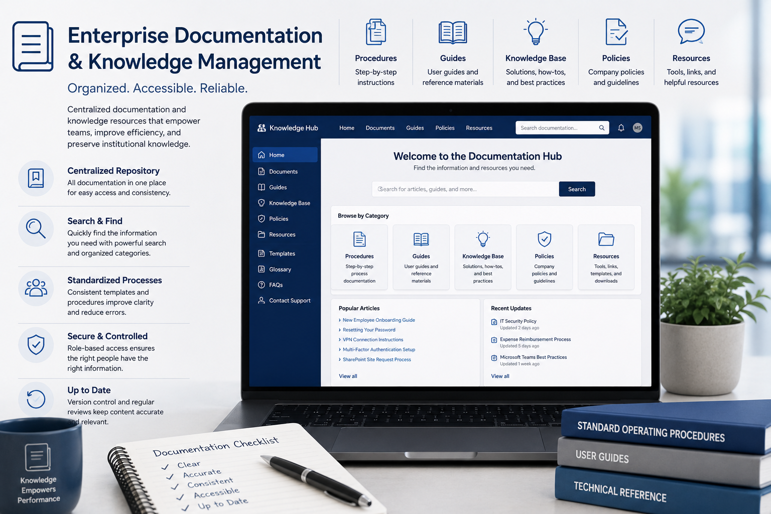 Enterprise Documentation & Knowledge Management