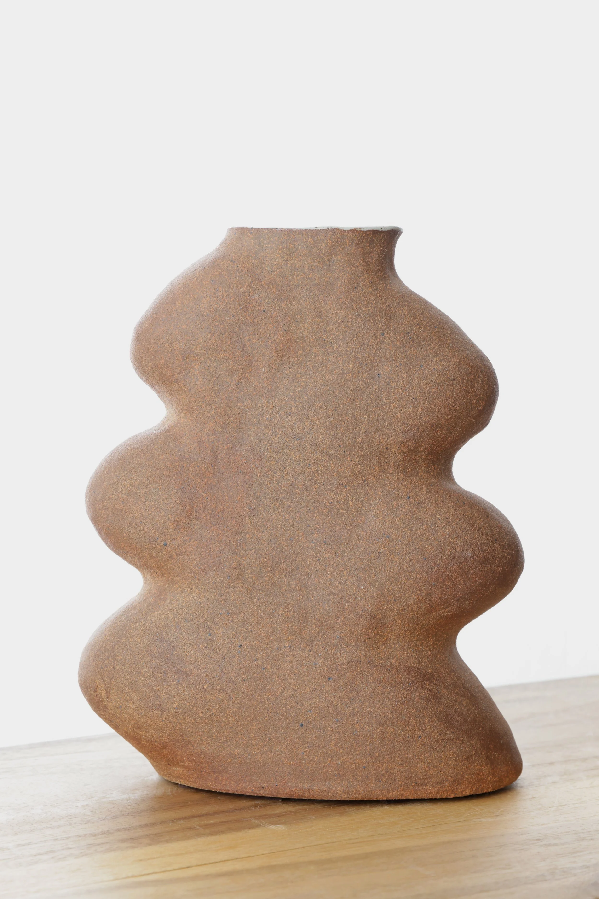 Vessel no. 7 -
H: 9.5"
W: 7"
D: 3"