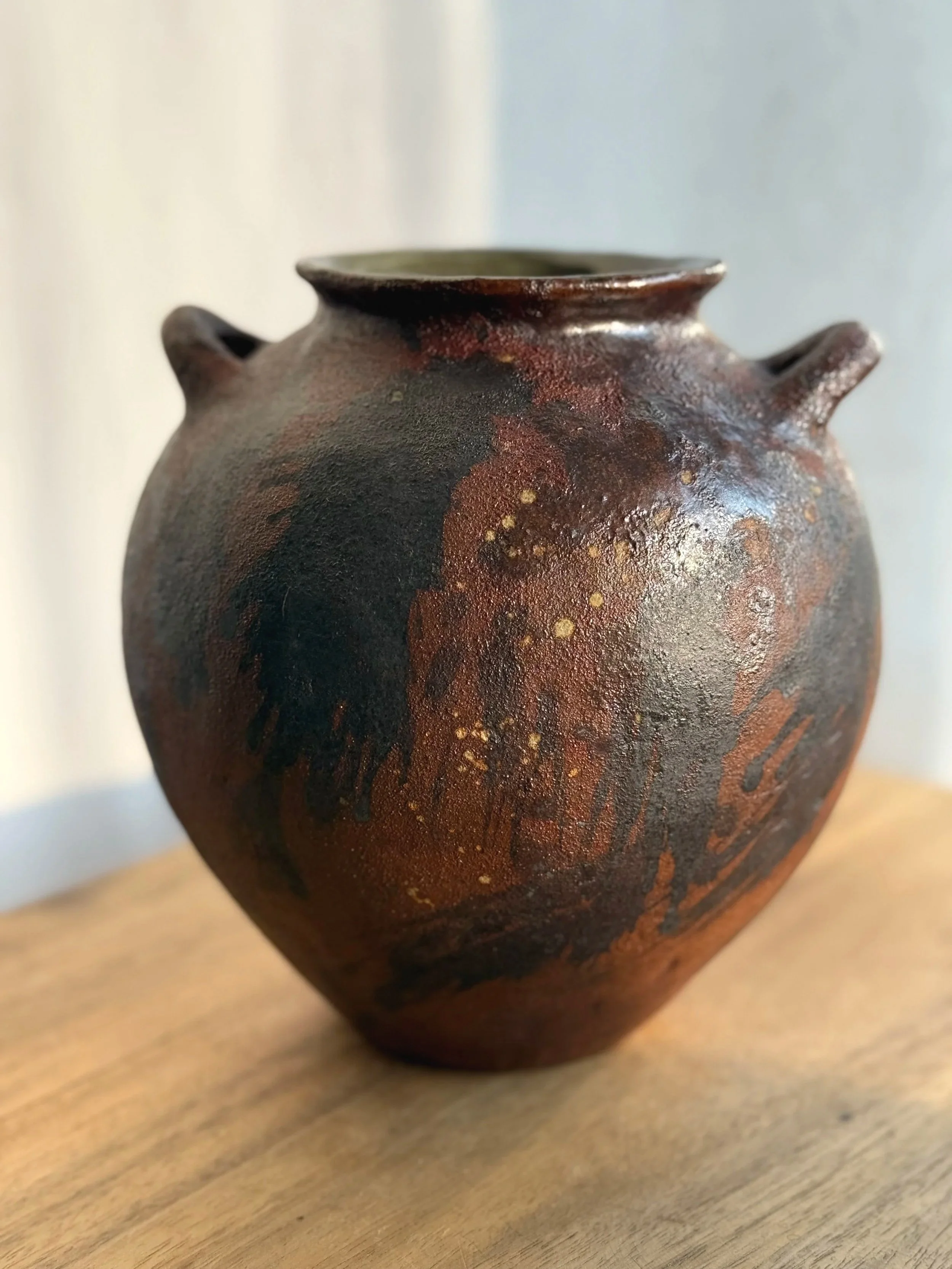SOLD - Vessel no. 18 -
H: 7"
W: 7"
D: 7"