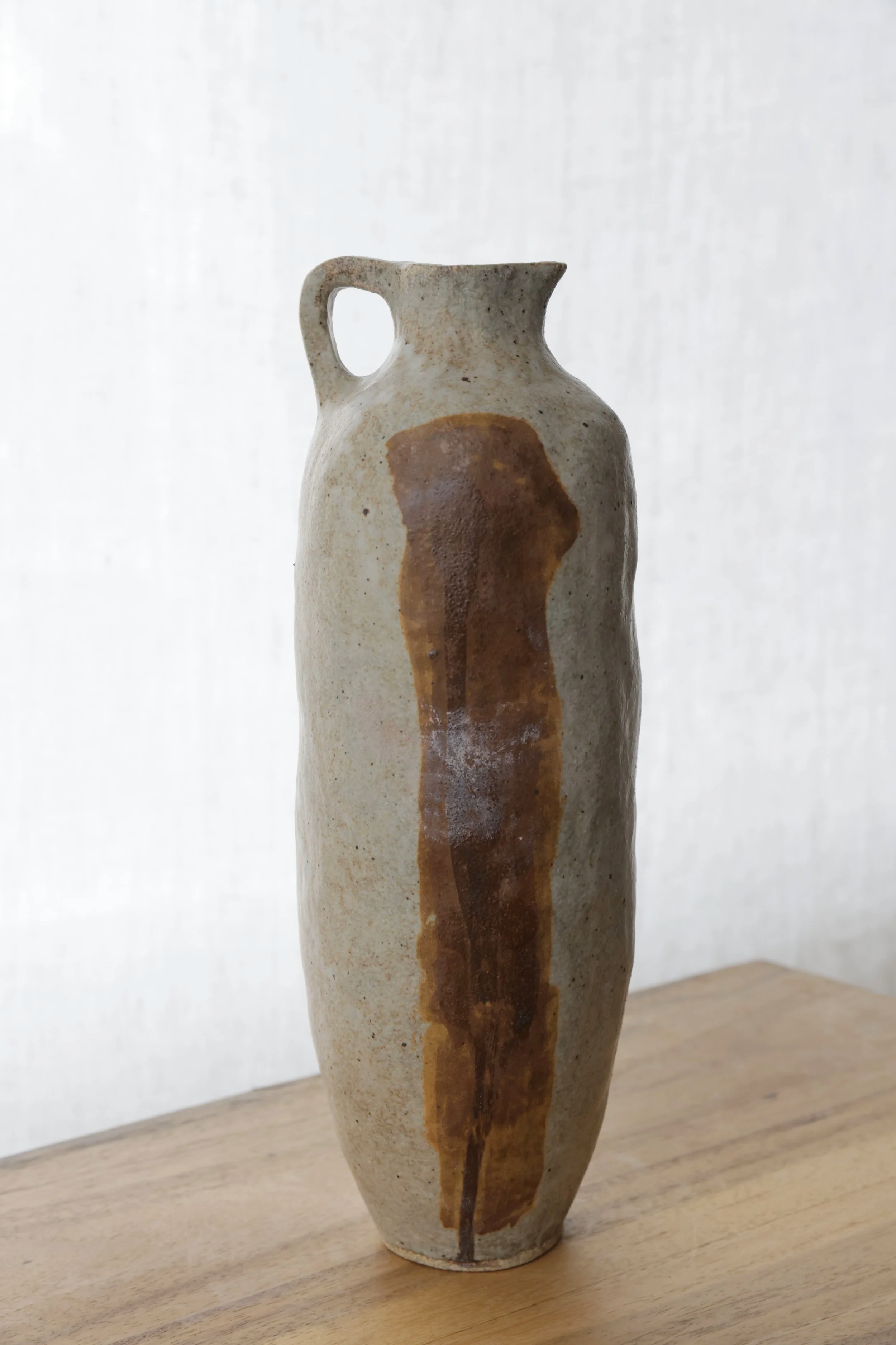 Vessel no. 9 -
H: 11.5"
W: 4"
D: 4"