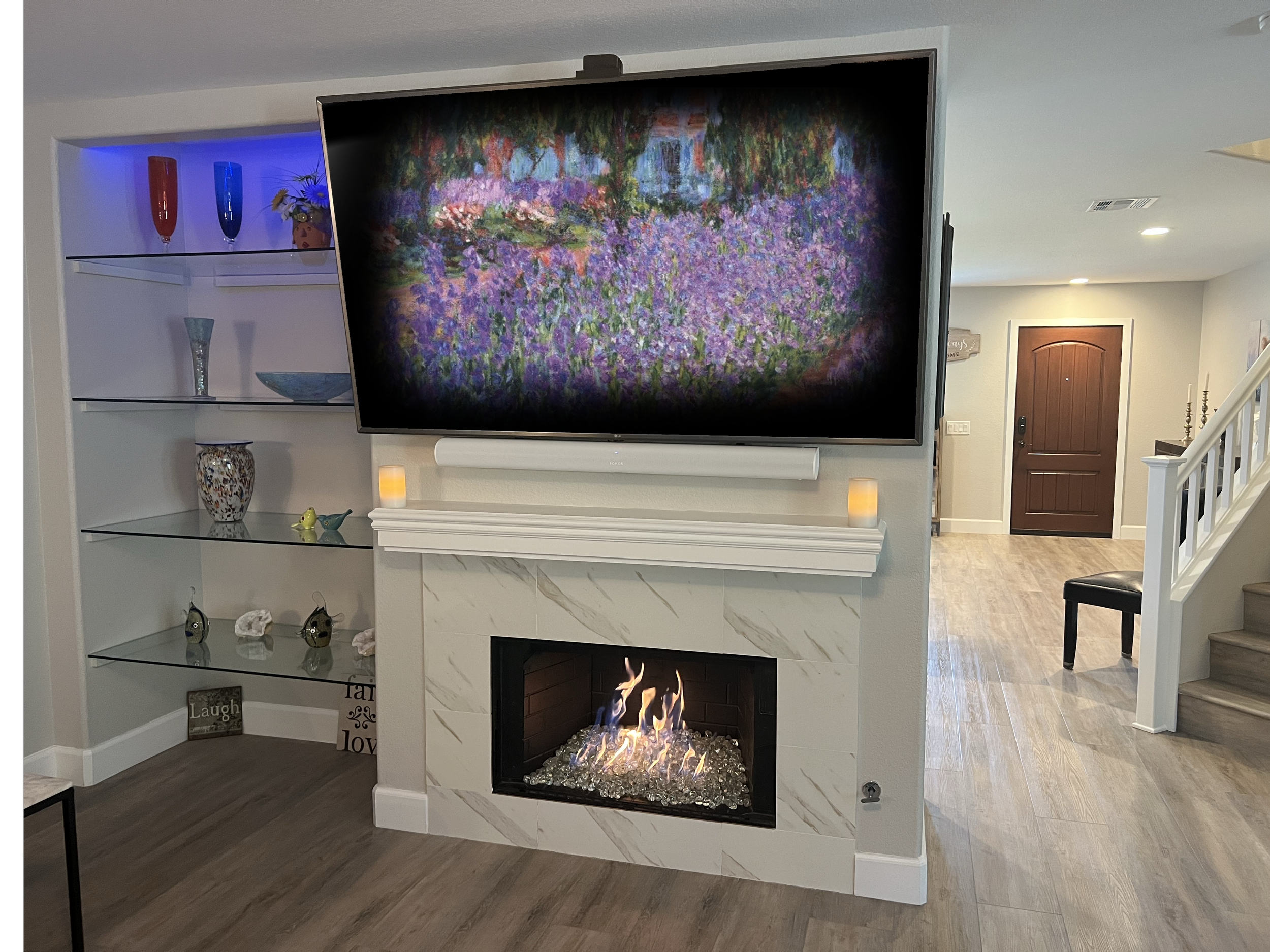 home for sale in Castaic California Los Angeles County with a large living room