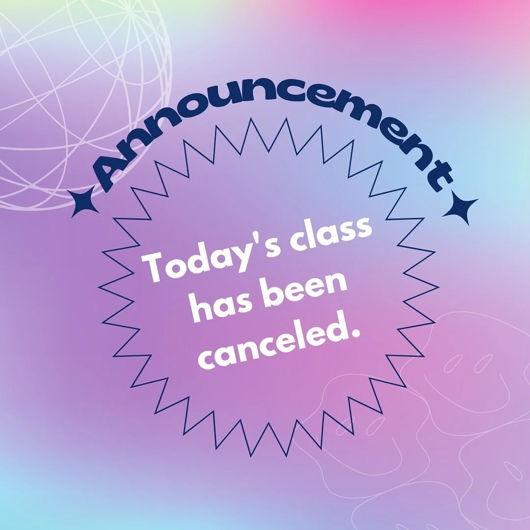🧘&zwj;♀️ Class Update 🕉️

Hey friends &mdash; unfortunately, all yoga classes are canceled today and tomorrow as I take a little time to recover from being under the weather 🤒. I truly hate missing time on the mat with you all, but rest is part of