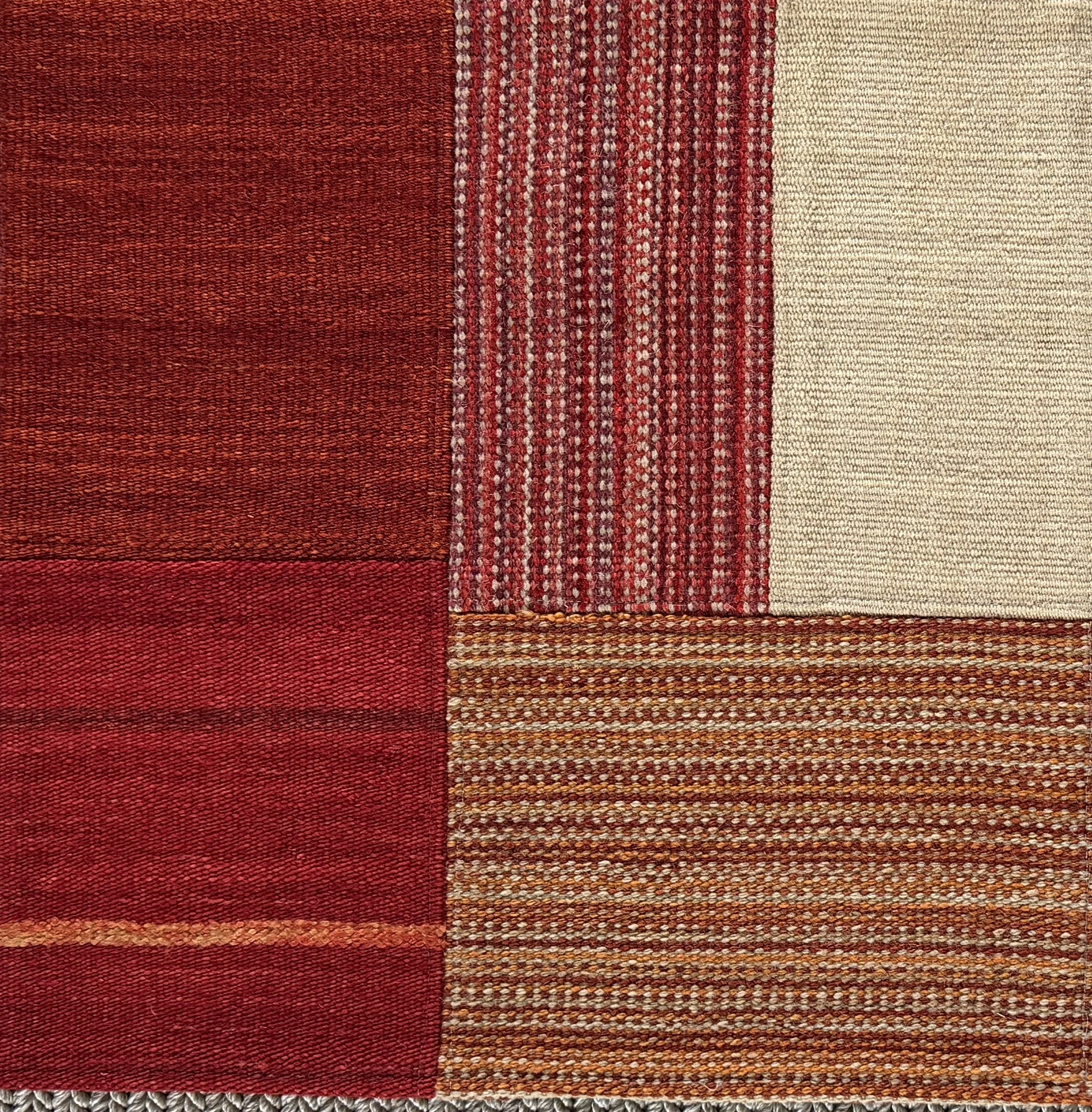 JVW26011 Wool Patchwork Kilim