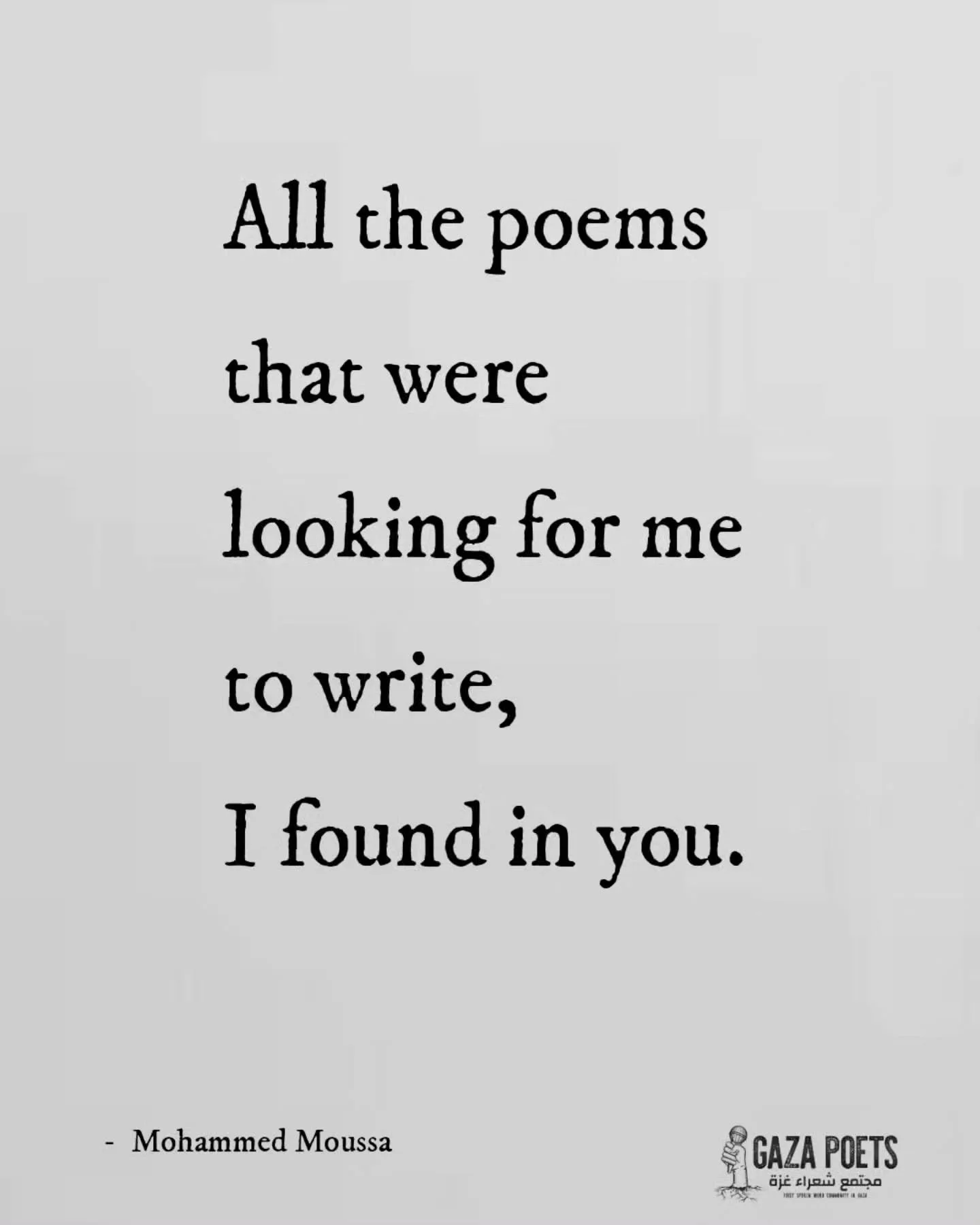 You