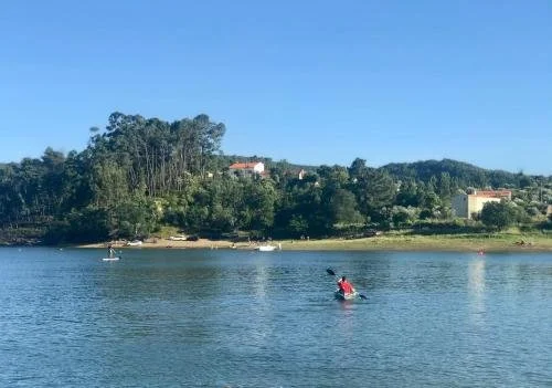 Bairrada boating and swimming lake in the village