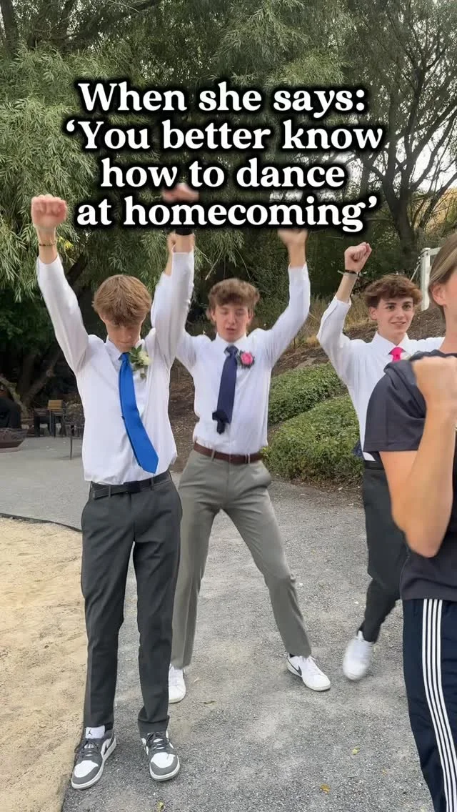 made this dance so you don’t embarrass yourself in front of her 😭
(you’re welcome)
#useoursound #homecomingprep #fyp
#HomecomingDance #originalsong
#ReelsChallenge #SayLessChallenge
#DanceTrend #ReelsDance #UseThisSound
#NewMus