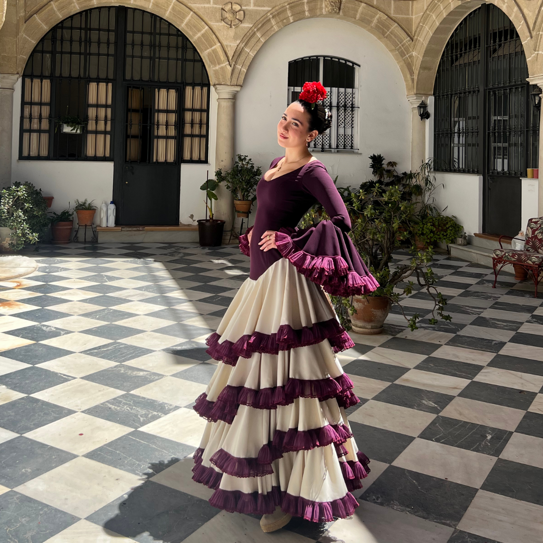 Patrón de moda flamenca Coraje – PDF para confección de traje de flamenca
