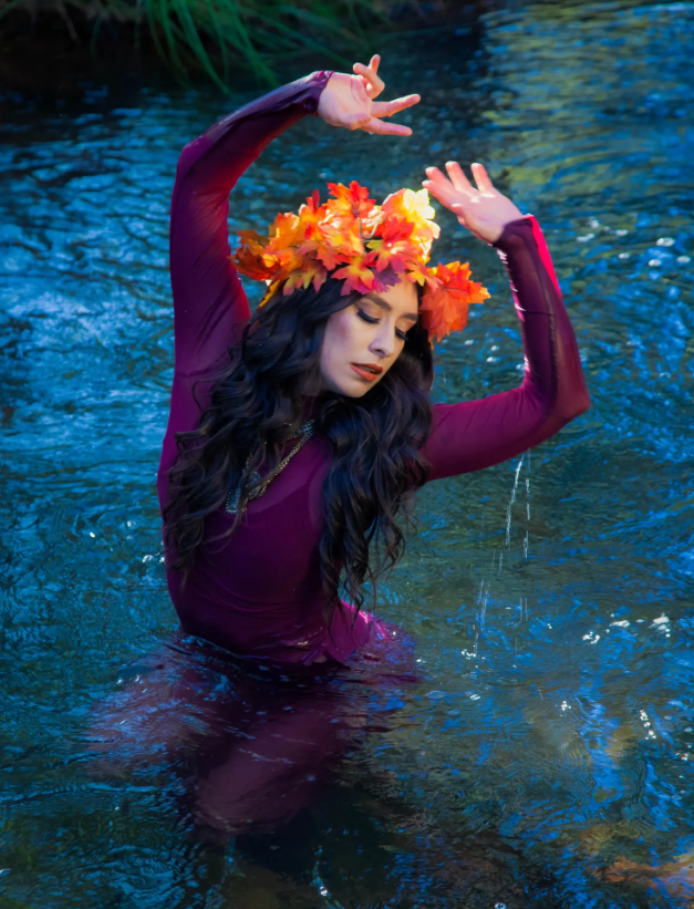 "Fall Water Nymph" Model: Sara Staub for Imirage magazine issue #88