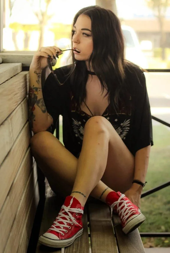 "Saturday Afternoons" Model: Shawnna Denny for Swiss magazine Beautymute online editorial volume 2.