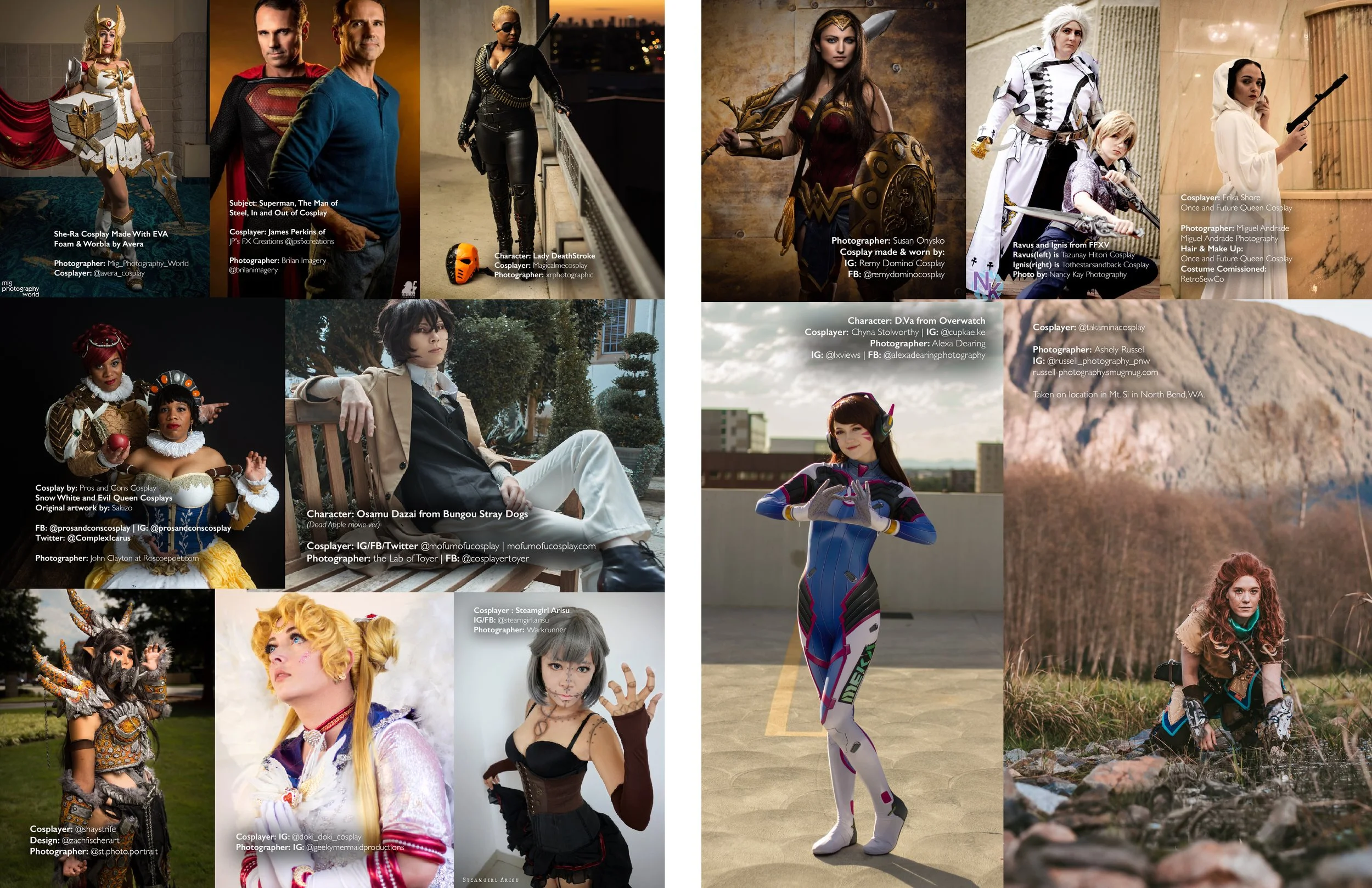 Chyna for Cosplay Realm Magazine