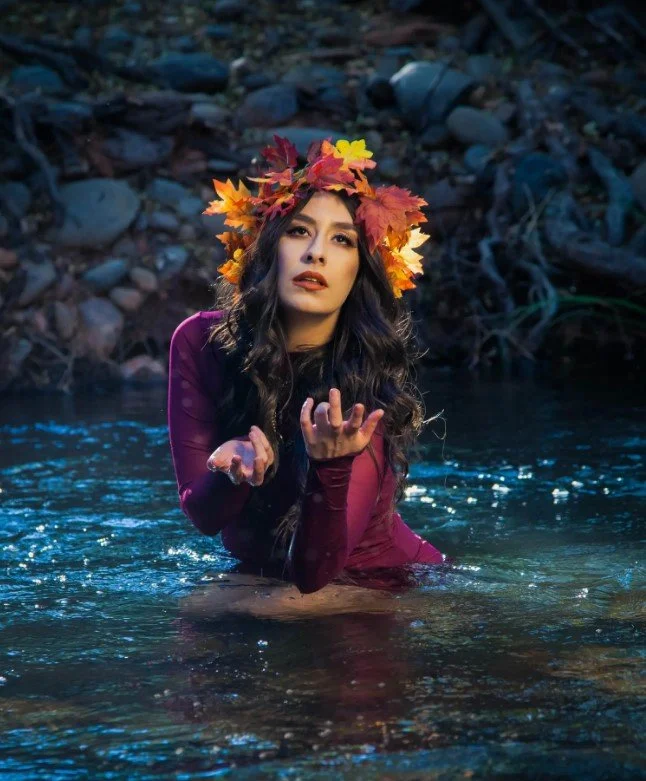 "Fall Water Nymph" Model: Sara Staub for Imirage magazine issue #88