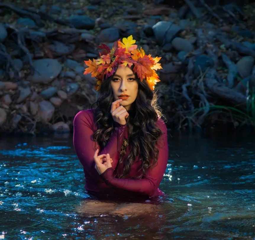 "Fall Water Nymph" Model: Sara Staub for Imirage magazine issue #88