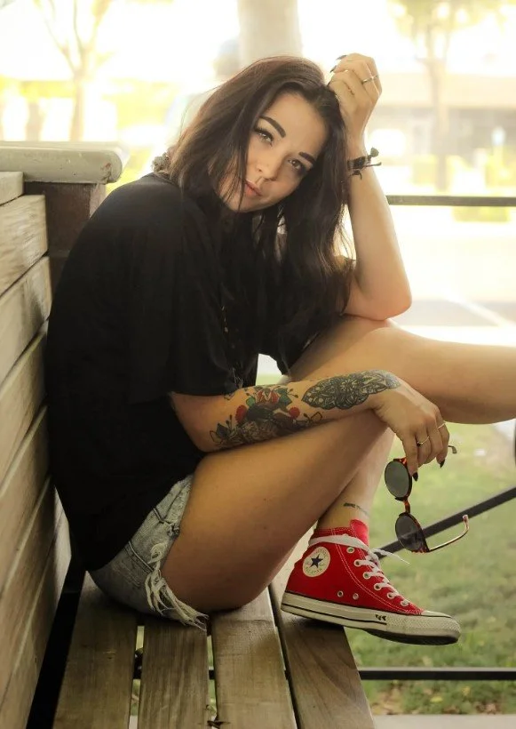 "Saturday Afternoons" Model: Shawnna Denny for Swiss magazine Beautymute online editorial volume 2.