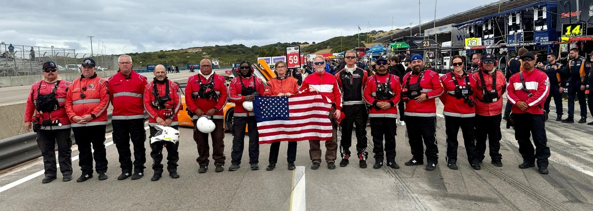 Laguna Seca IMSA Team - May 2026
(click for full picture)