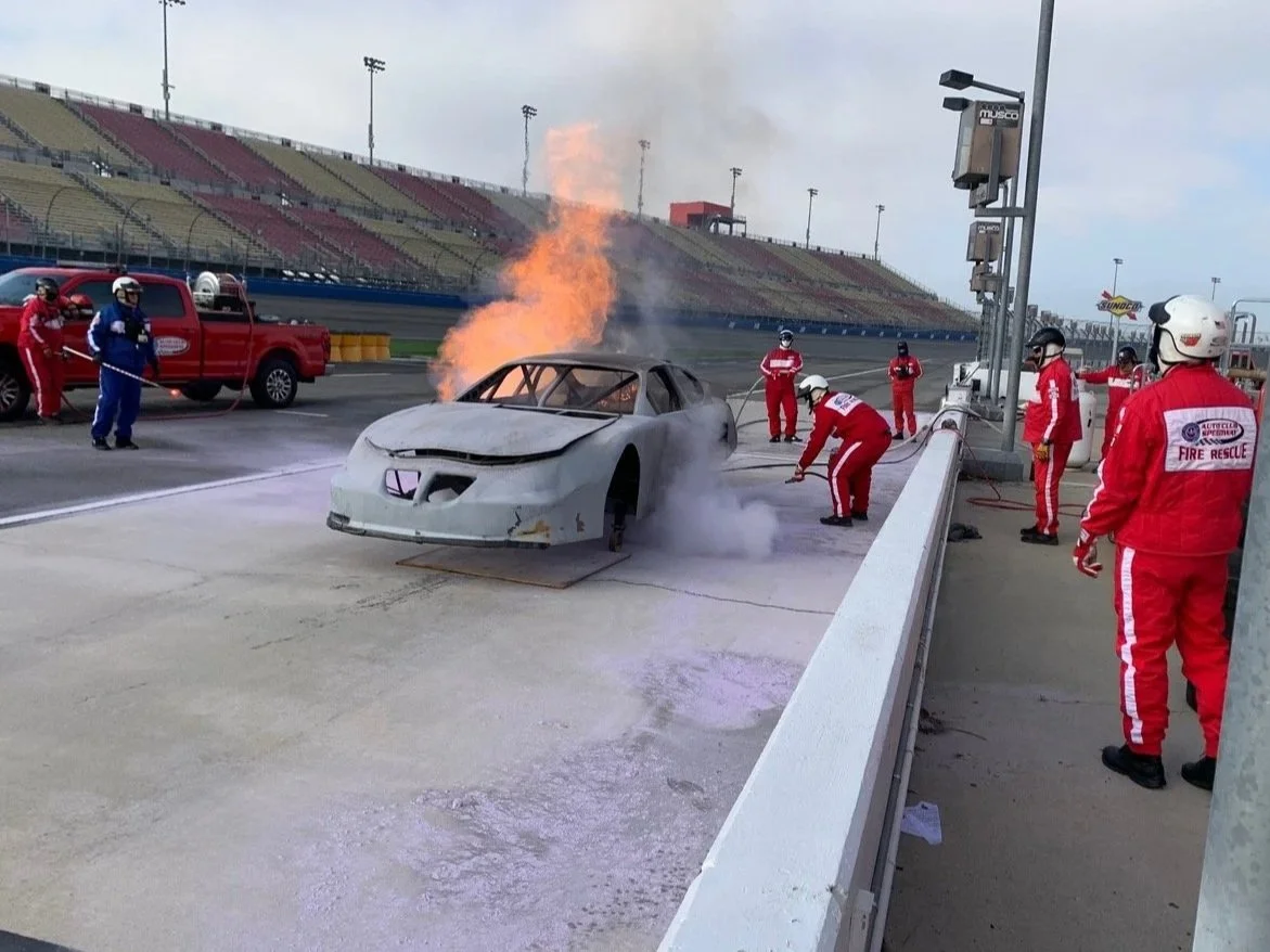 Live Fire Training - Ye Ole Auto Club just before demolition - January 2023 