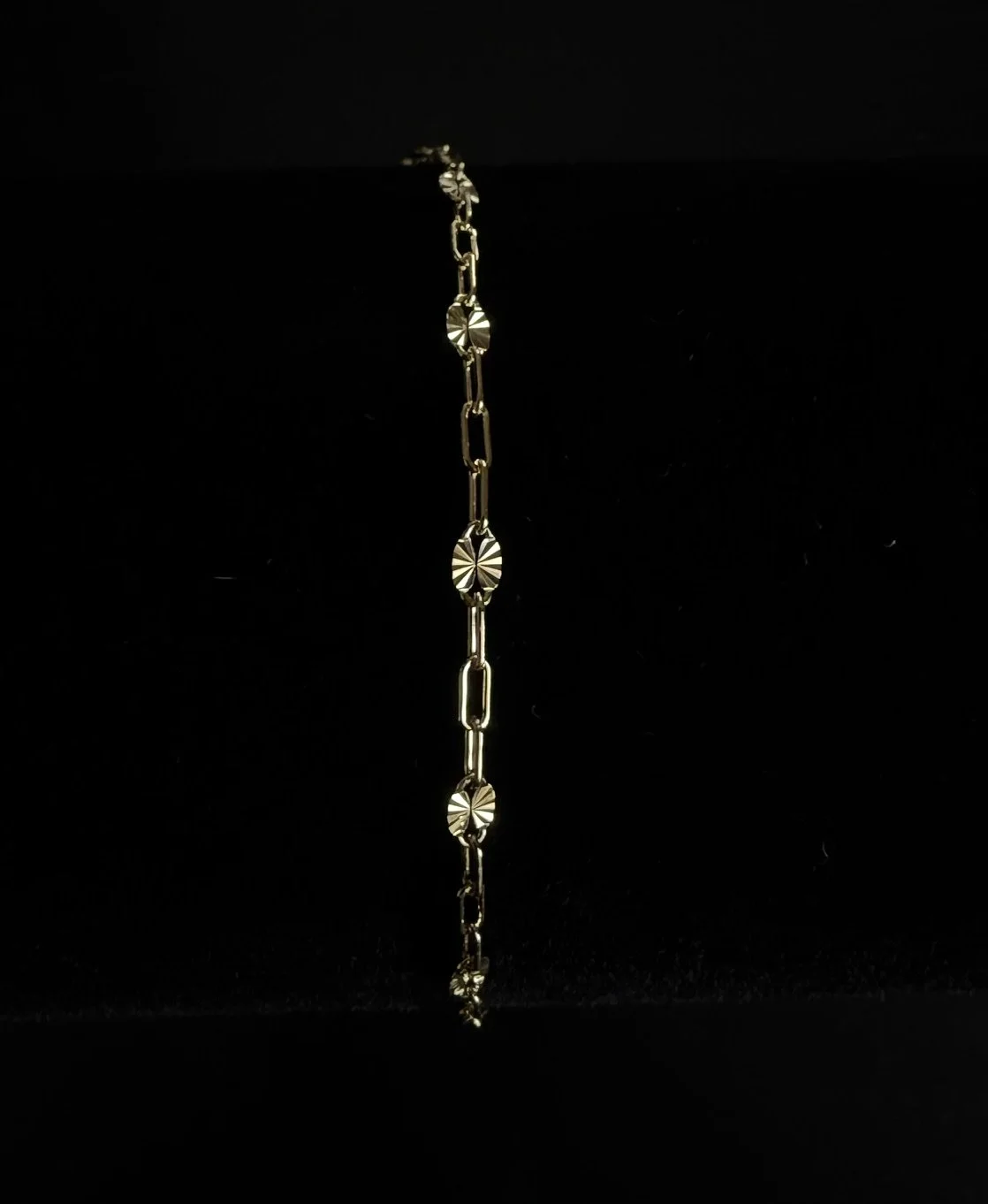 Sunburst paperclip- 14k Gold Filled