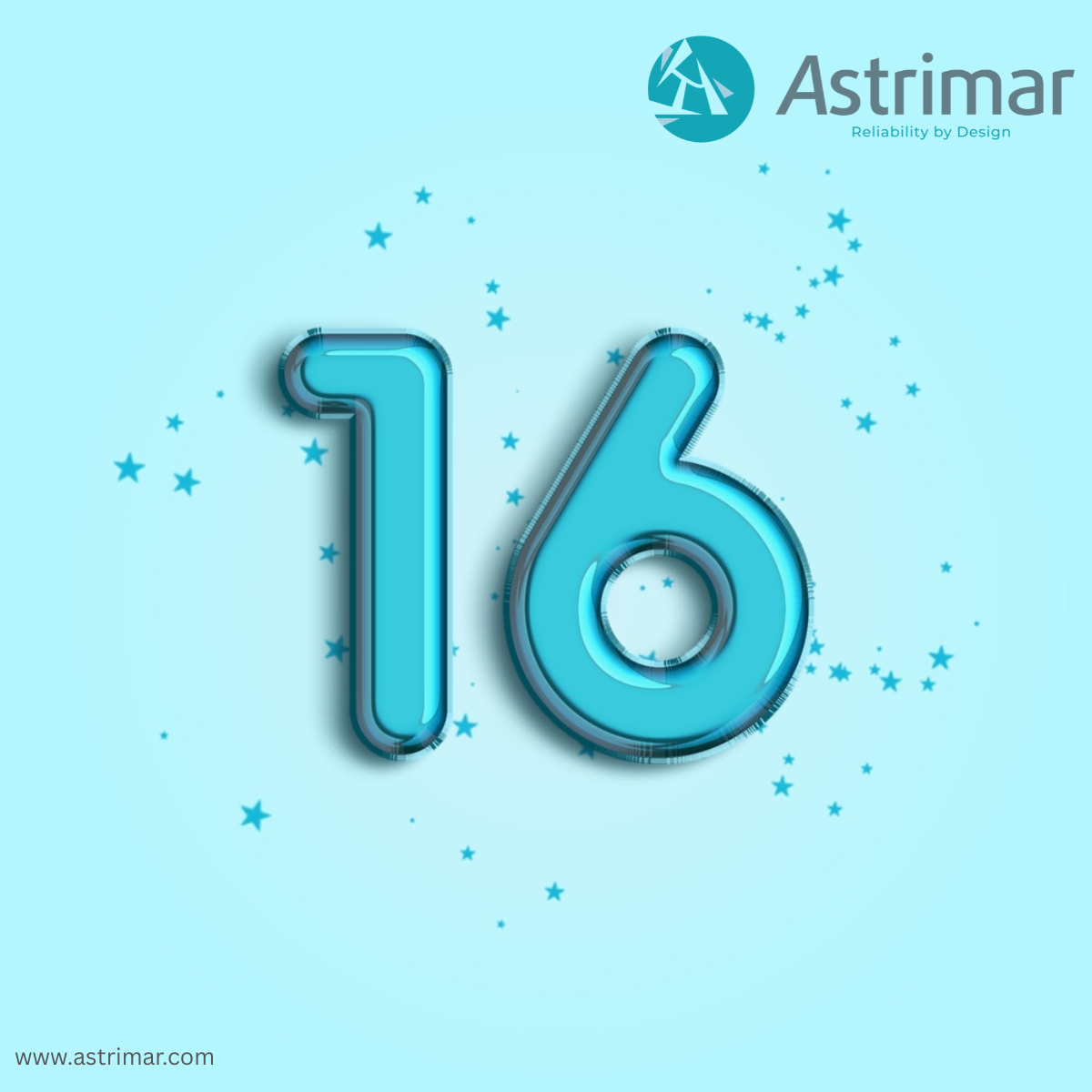 Astrimar Ltd turns 16!
